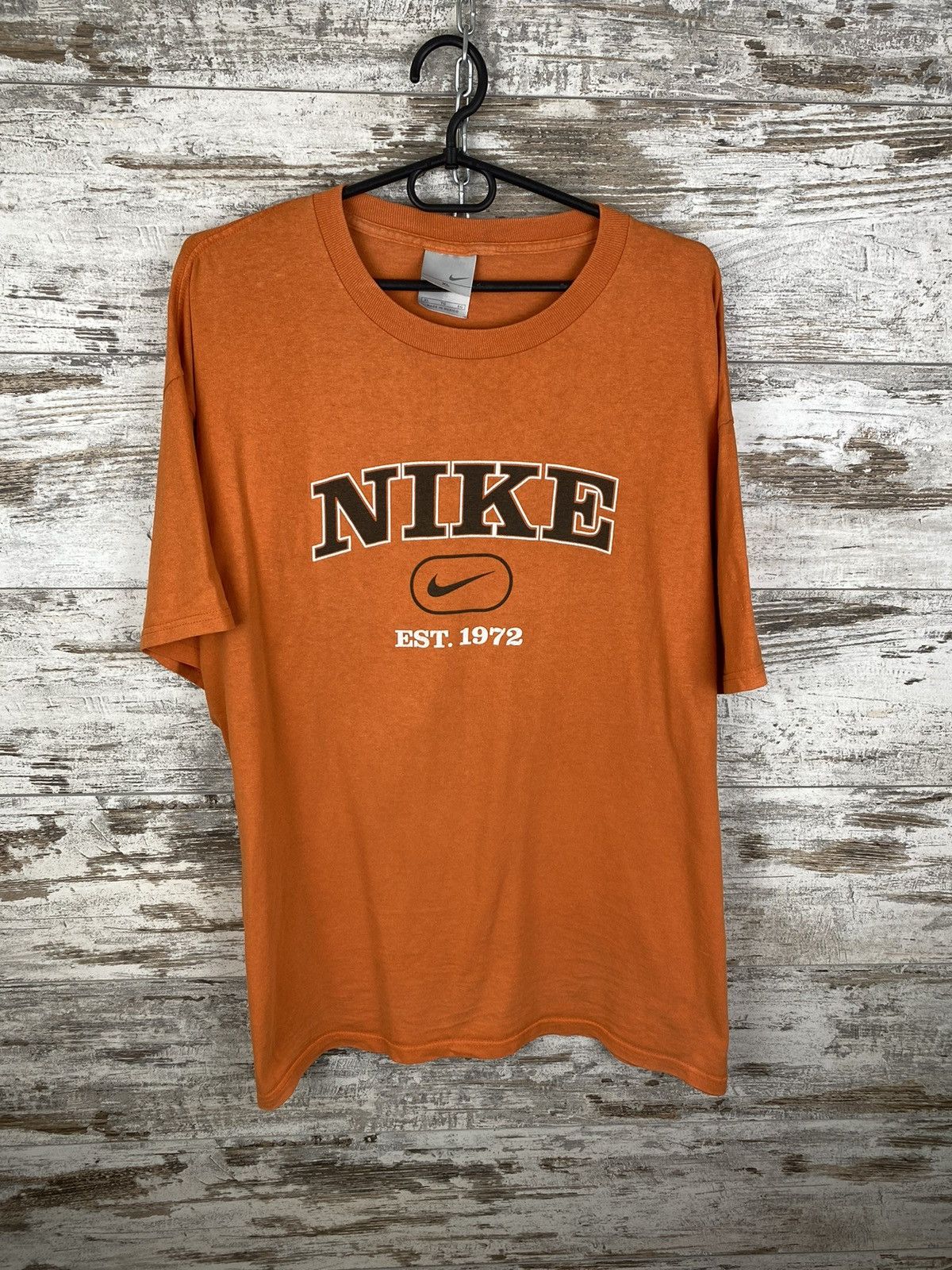 Nike Mens Vintage Nike Big Logo T Shirt rare y2k streetwear tee Size US XL / EU 56 / 4 - 1 Thumbnail