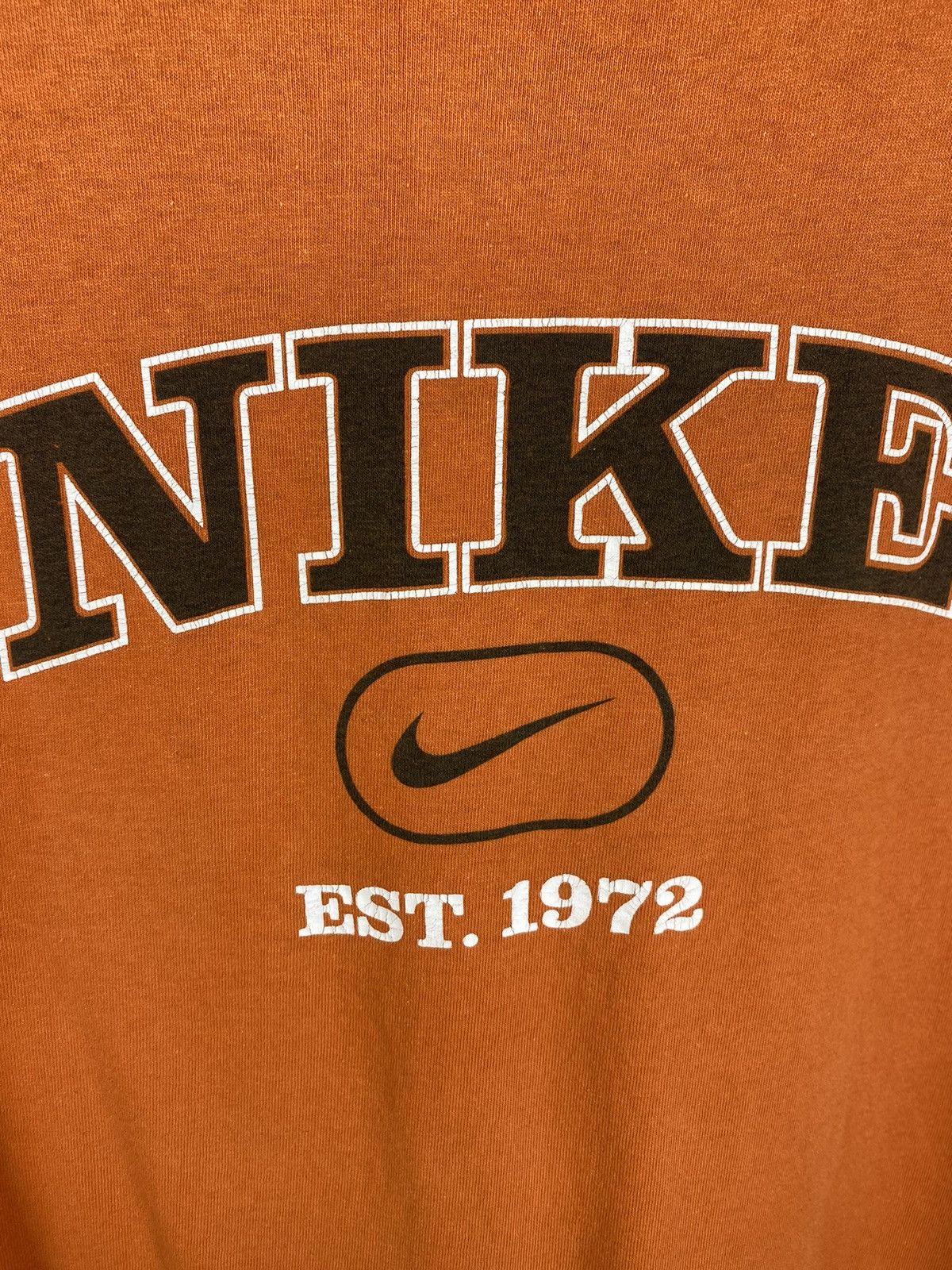 Nike Mens Vintage Nike Big Logo T Shirt rare y2k streetwear tee Size US XL / EU 56 / 4 - 8 Thumbnail