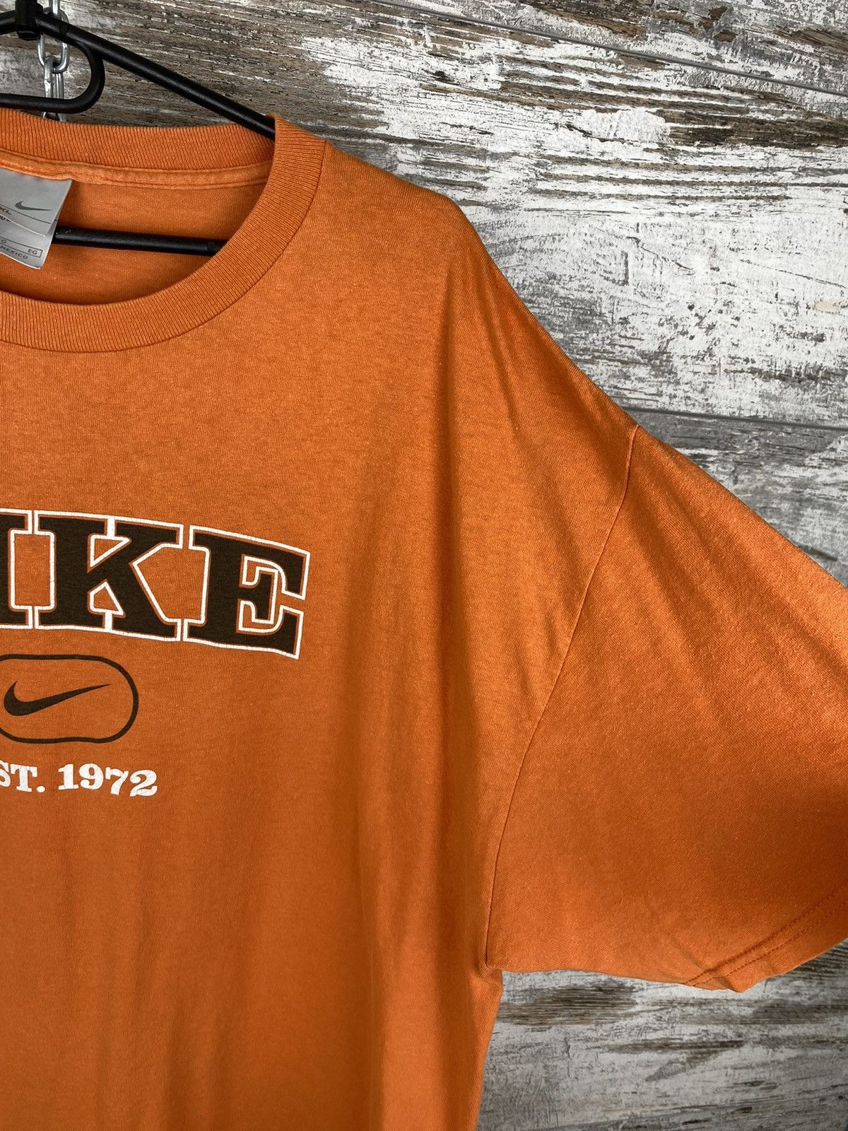 Nike Mens Vintage Nike Big Logo T Shirt rare y2k streetwear tee Size US XL / EU 56 / 4 - 7 Thumbnail