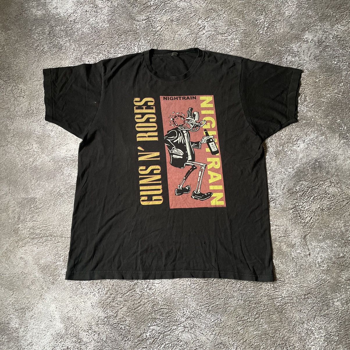 Band Tees Vintage GUNS ROSES RAIN Face Blood DEAD Creepy Horror Tee Size US XL / EU 56 / 4 - 2 Thumbnail