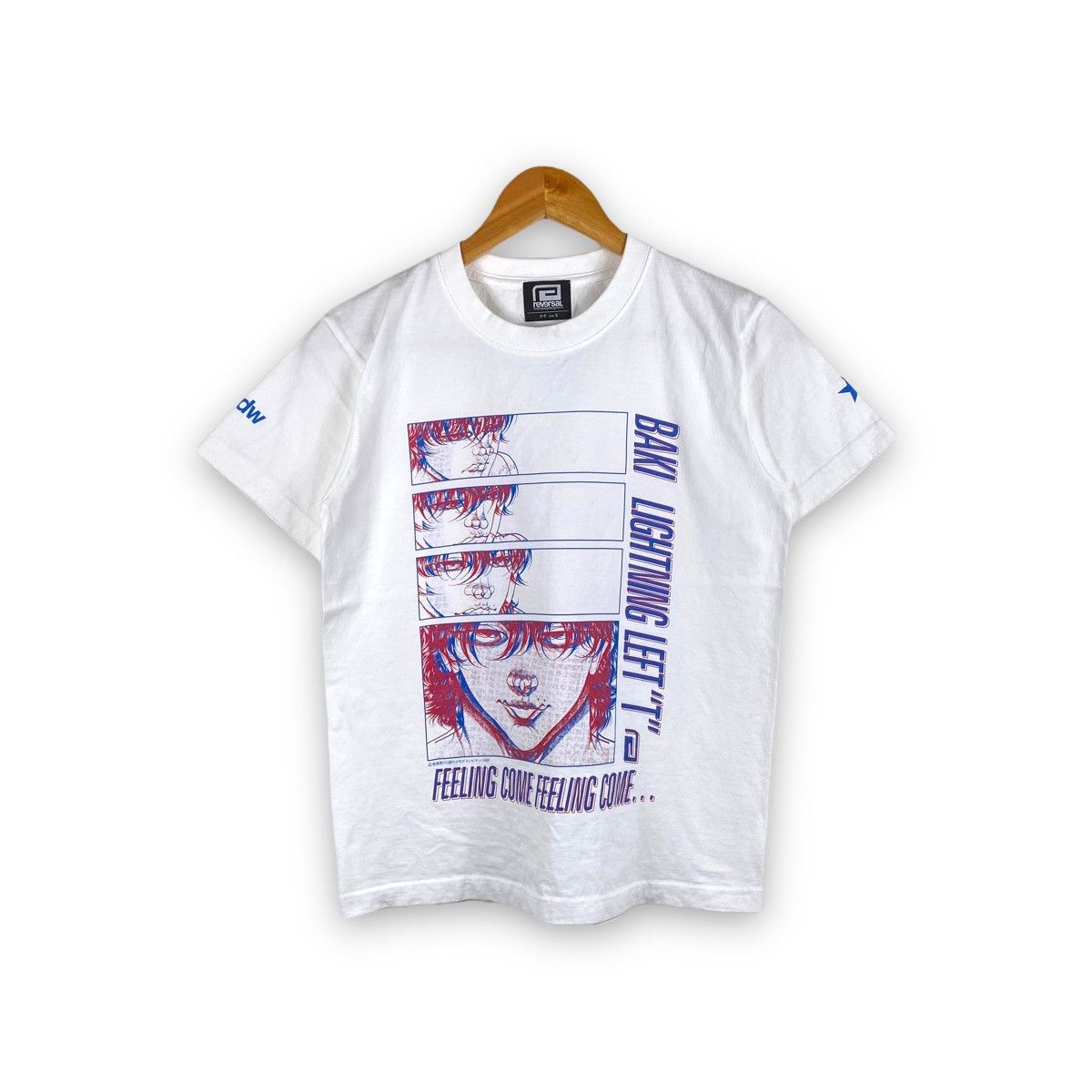 Anime × Cartoon Network × Vintage BAKI THE GRAPPLER BAKI HANMA ANIME TEE Size US S / EU 44-46 / 1 - 1 Thumbnail