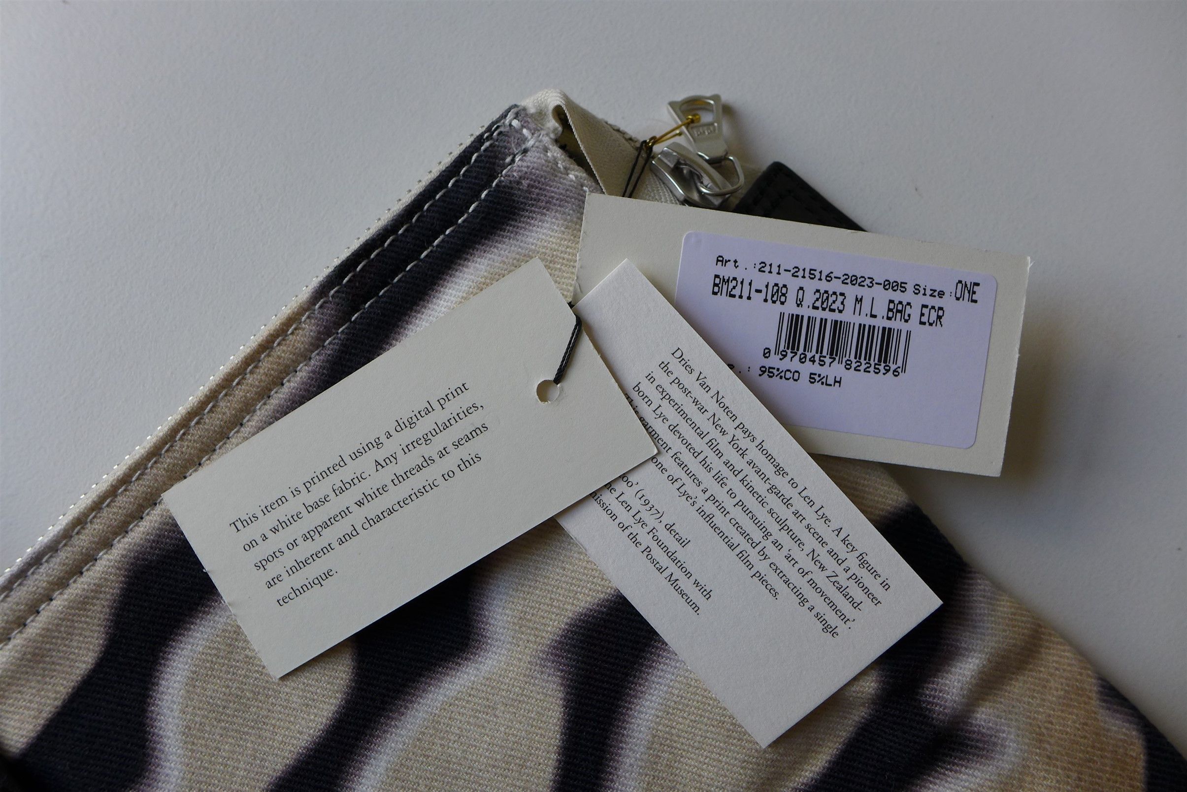 Dries Van Noten Dries Van Noten x Len Lye Tote Bag Size ONE SIZE - 8 Thumbnail
