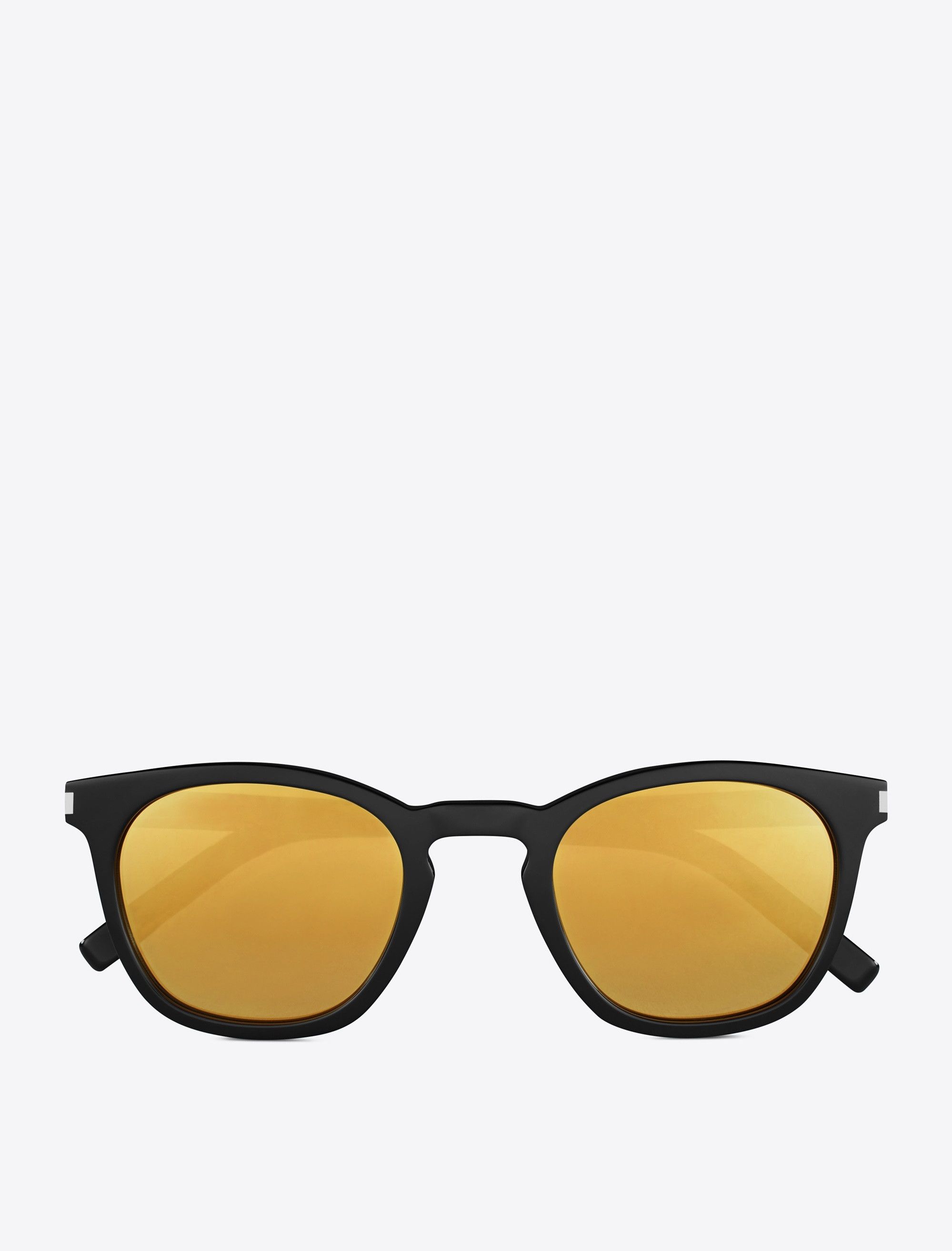 Saint Laurent Paris Saint Laurent Classic SL28 Sunglasses - Black Gold Size ONE SIZE - 13 Thumbnail