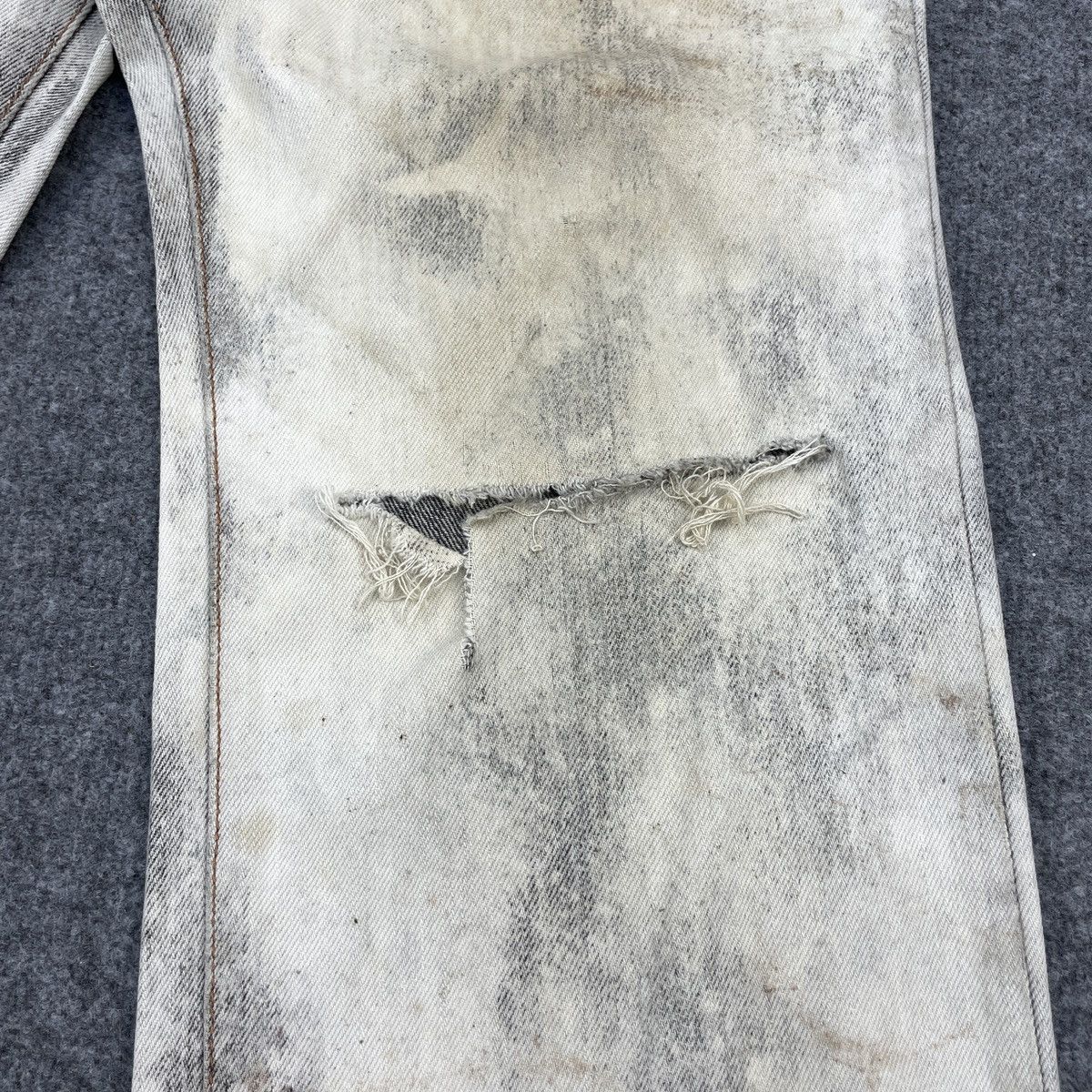 Japanese Brand × Vintage Vintage Japanese Brand B.C Factory Distressed Light Wash Size US 32 / EU 48 - 7 Thumbnail