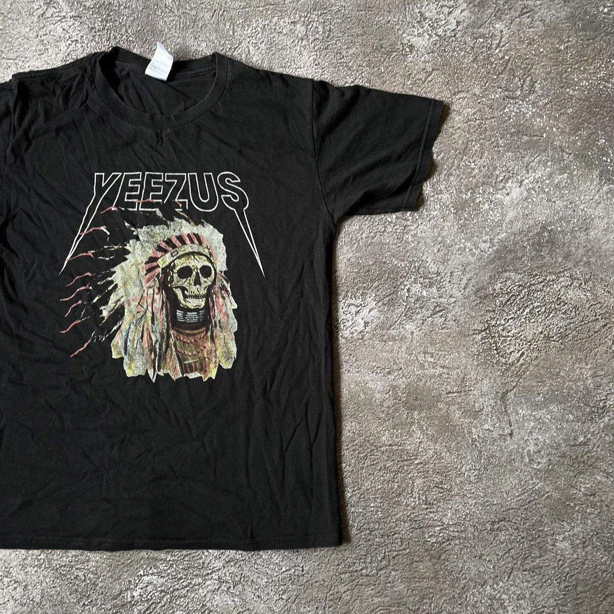 Vintage Vintage Y2K Metallica Skull Graphic Tee Faded Black Grunge S Size US S / EU 44-46 / 1 - 2 Thumbnail