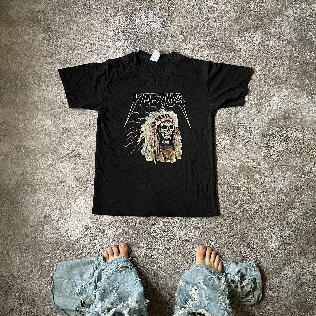 Vintage Vintage Y2K Metallica Skull Graphic Tee Faded Black Grunge S Size US S / EU 44-46 / 1 - 1 Thumbnail