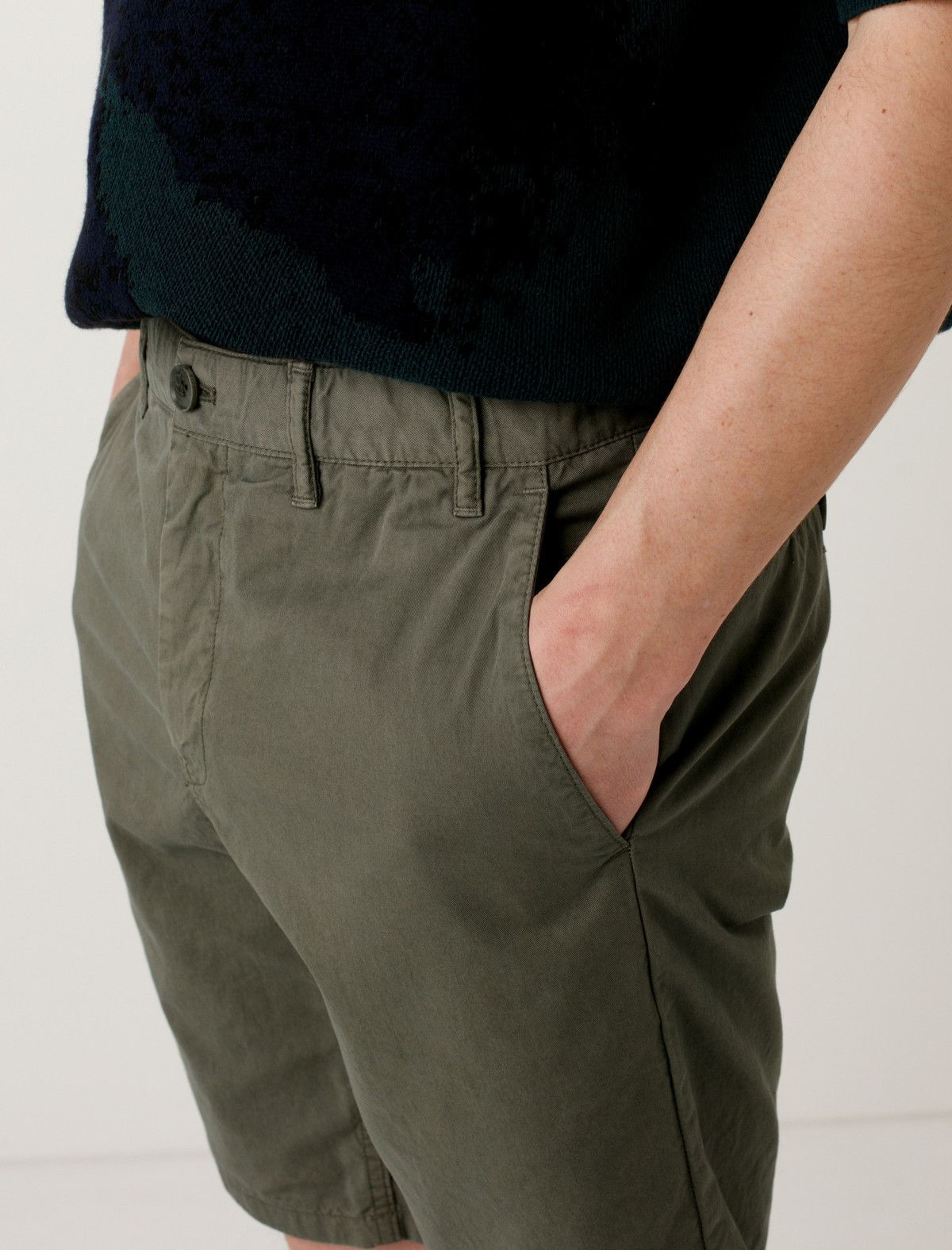 Norse Projects Norse Projects Aros Light Twill Shorts - Dried Olive Size US 31 - 3 Thumbnail