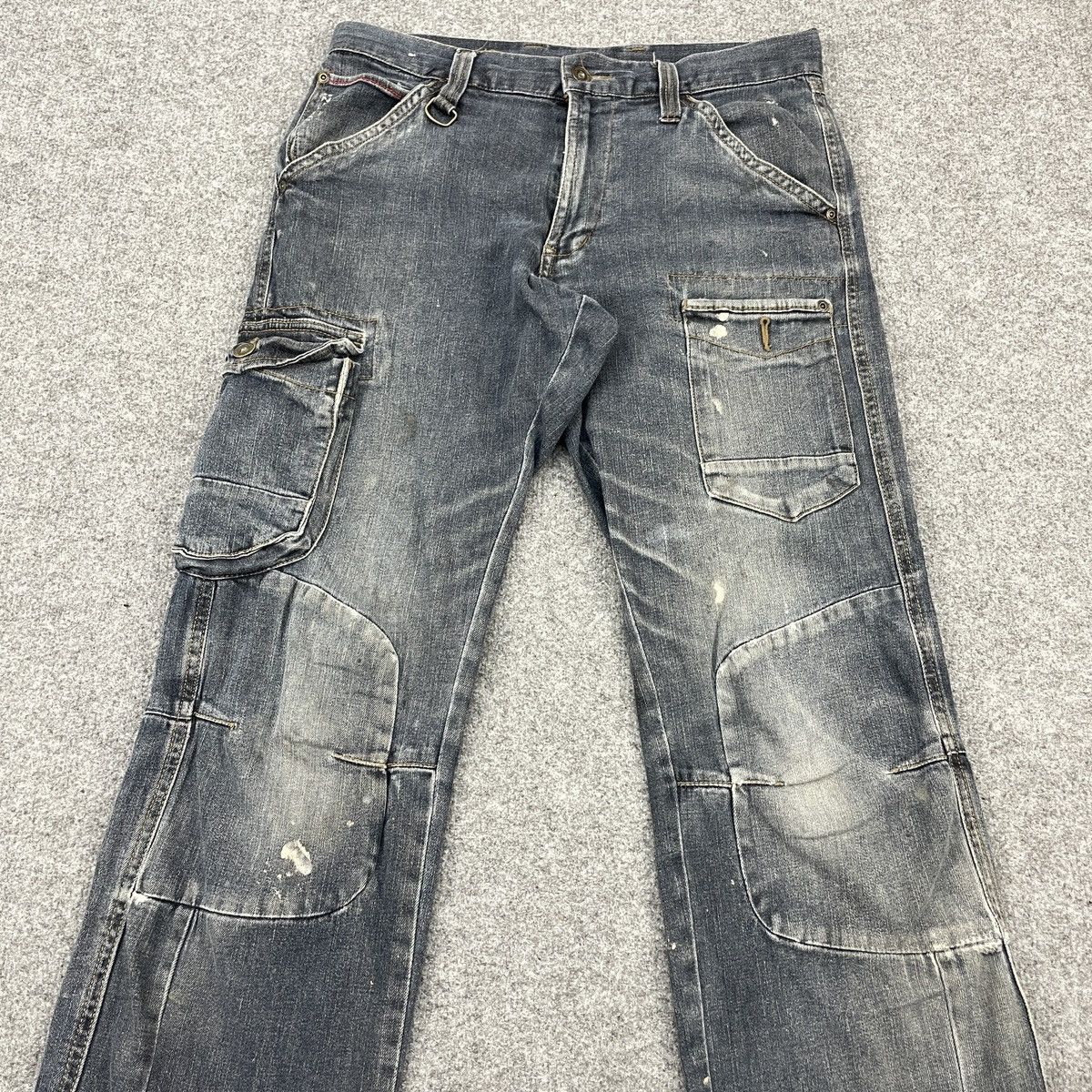 Japanese Brand × Vintage Vintage Japanese Brand Distressed Cargo Pants Size US 31 - 3 Thumbnail
