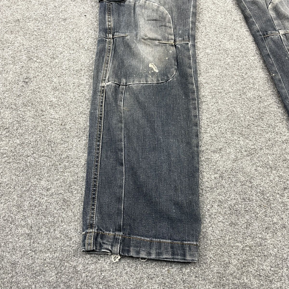 Japanese Brand × Vintage Vintage Japanese Brand Distressed Cargo Pants Size US 31 - 7 Thumbnail