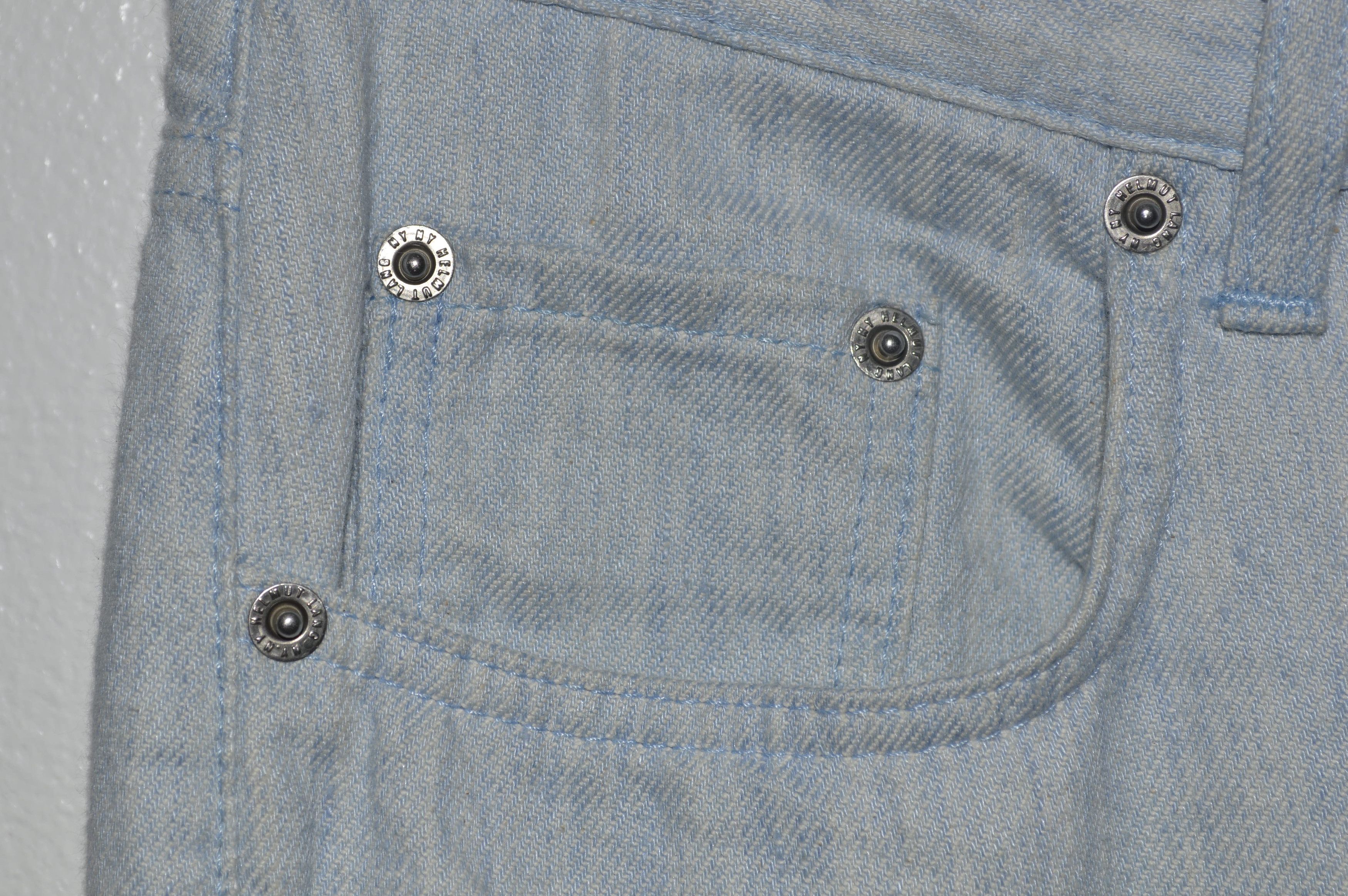 Helmut Lang SS/98 OG Lang Linen/Cotton Light Slim Jeans Mainline Size US 29 - 8 Thumbnail