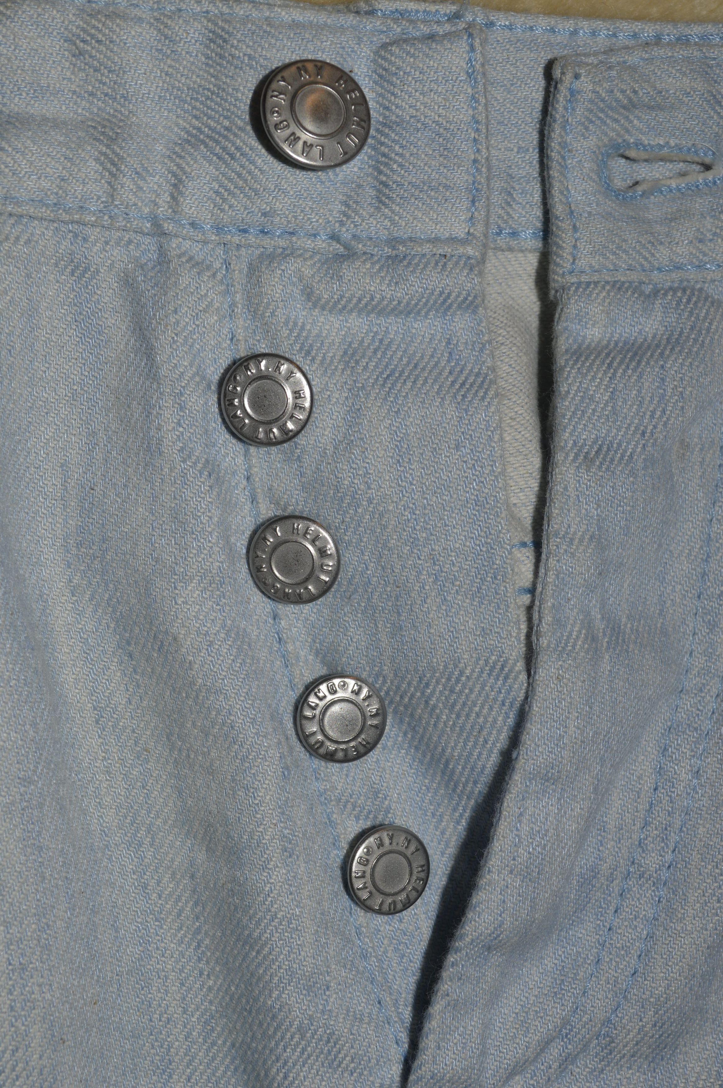 Helmut Lang SS/98 OG Lang Linen/Cotton Light Slim Jeans Mainline Size US 29 - 4 Thumbnail