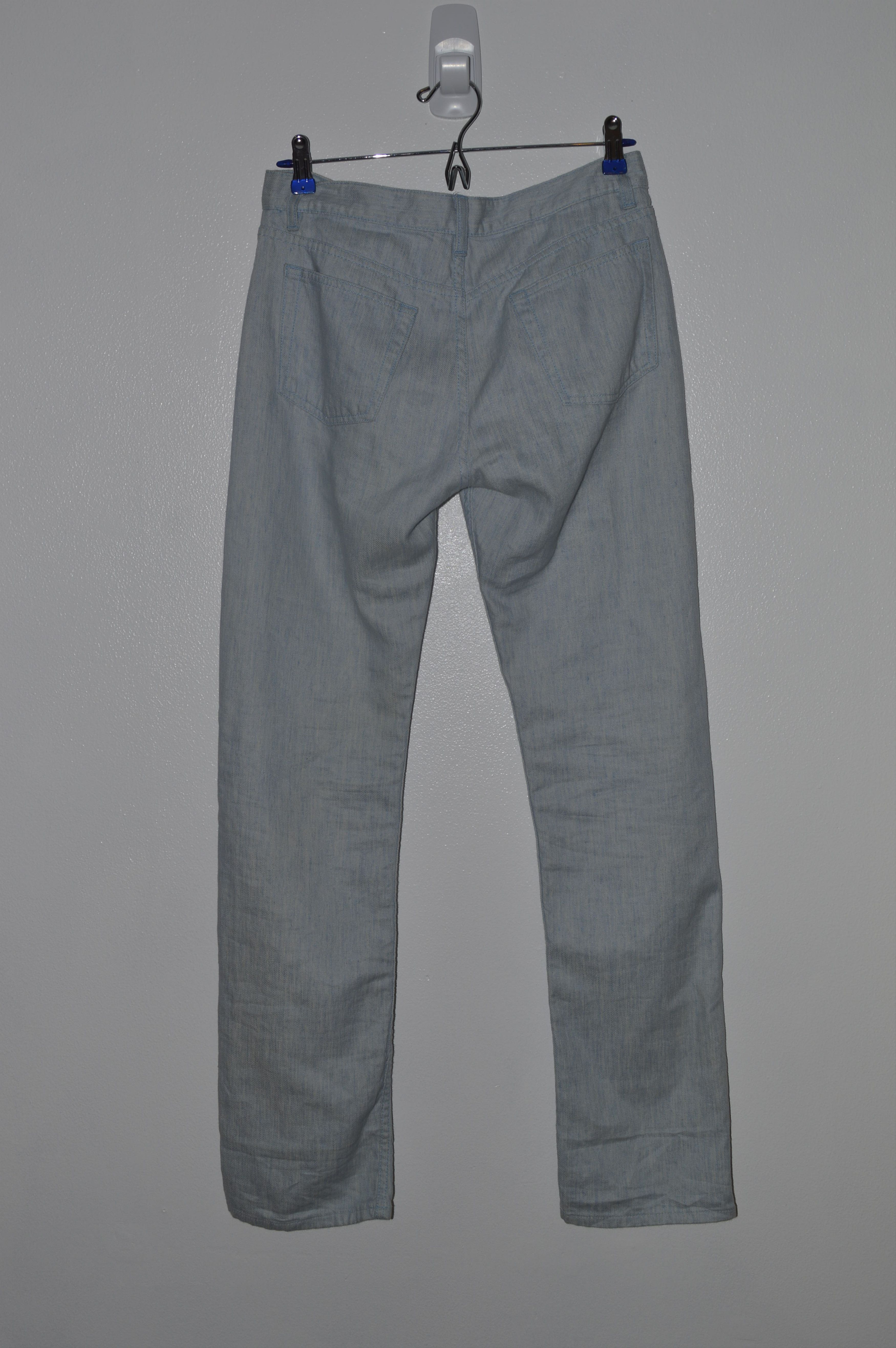 Helmut Lang SS/98 OG Lang Linen/Cotton Light Slim Jeans Mainline Size US 29 - 6 Thumbnail