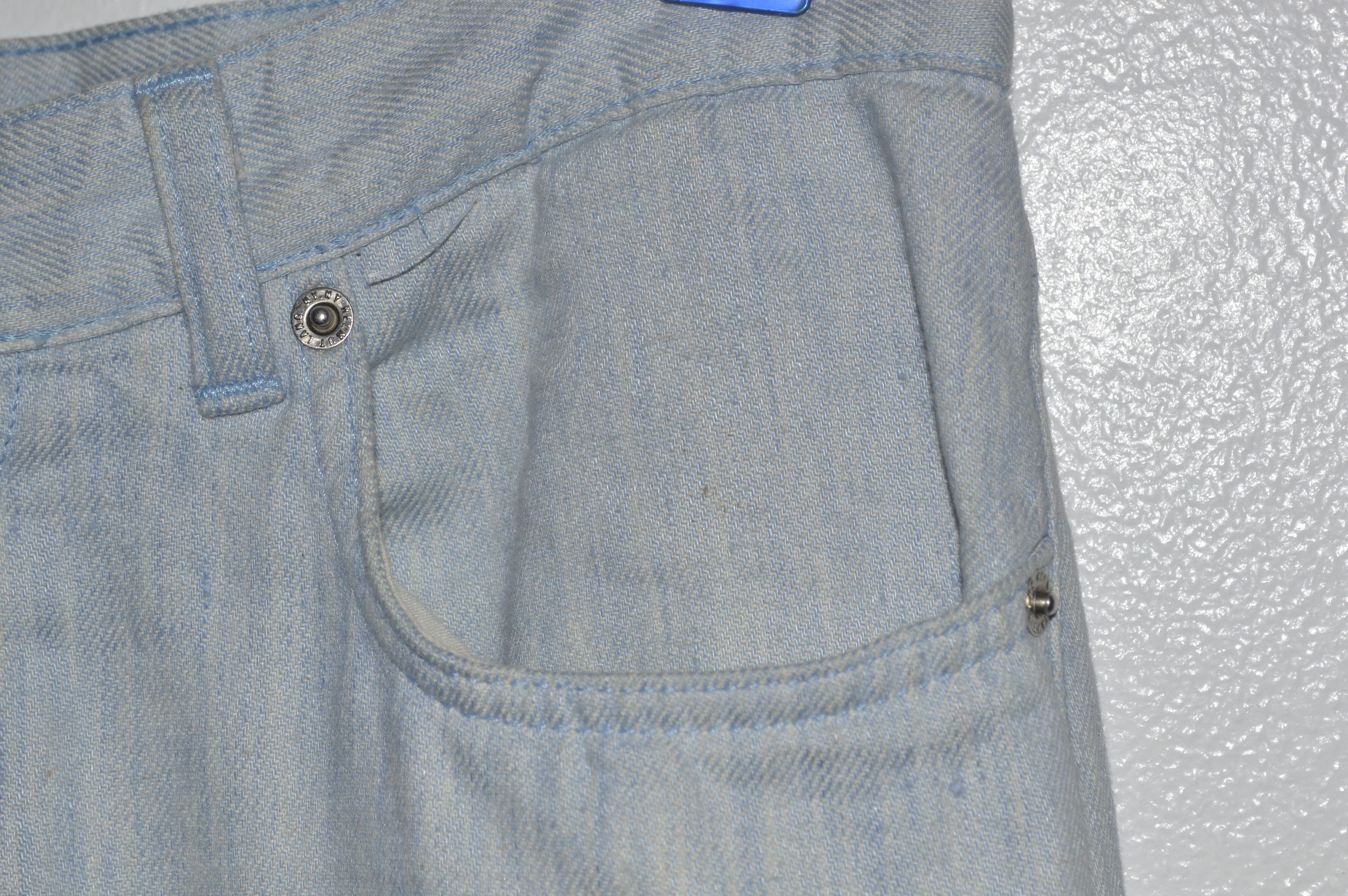 Helmut Lang SS/98 OG Lang Linen/Cotton Light Slim Jeans Mainline Size US 29 - 9 Thumbnail