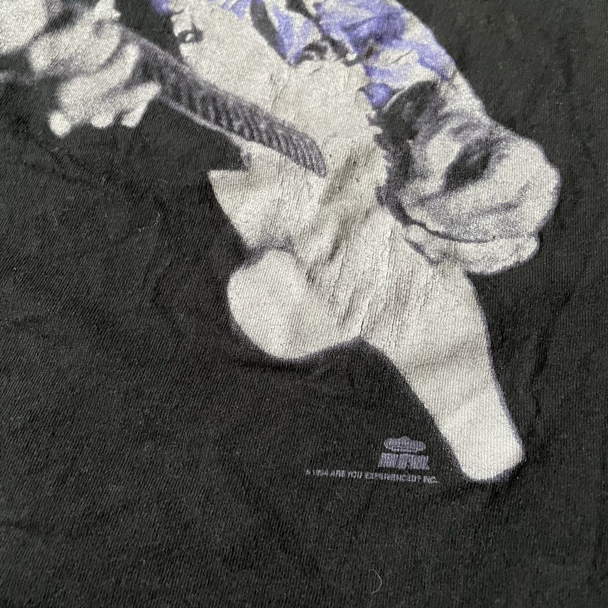 Vintage Vintage 90s Jimi Hendrix Graphic Tee Grunge Band Relaxed XL Size US XL / EU 56 / 4 - 6 Thumbnail
