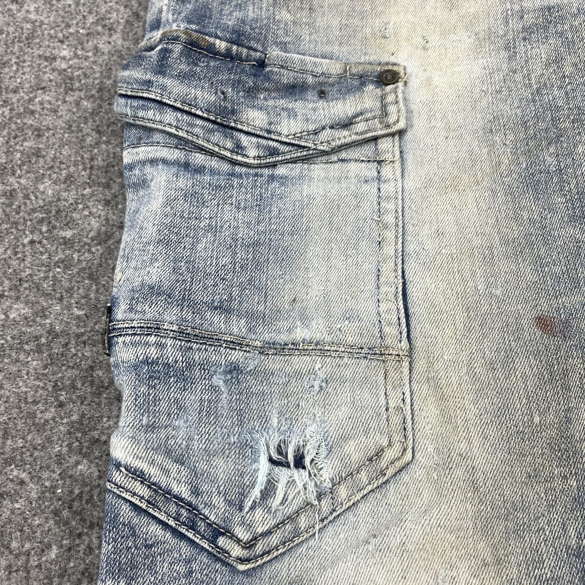 Japanese Brand × Vintage Vintage Japanese Brand Z-Dragon Faded Distressed Cargo Pants Size US 33 - 10 Thumbnail