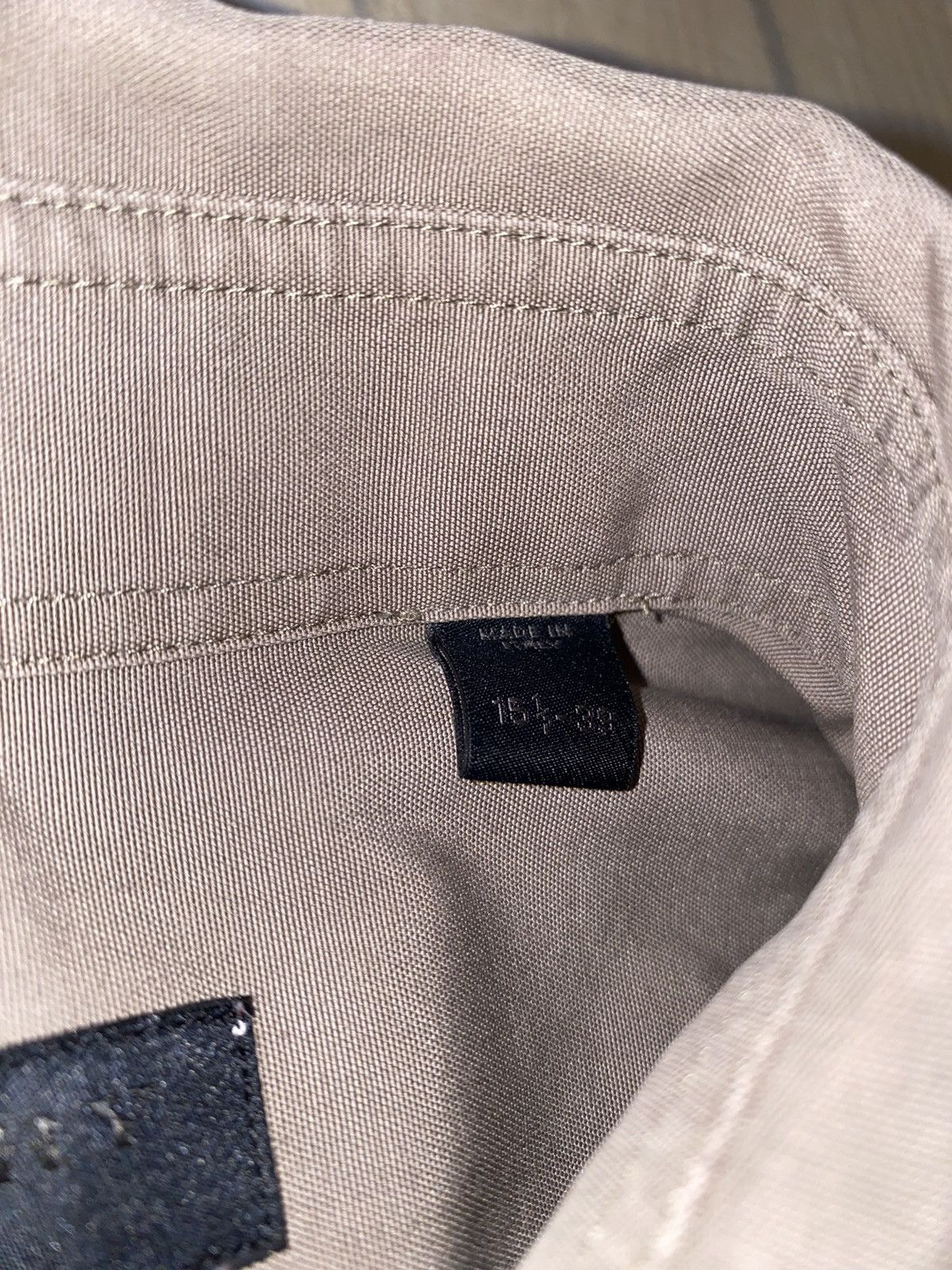 Burberry Prorsum Burberry Prorsum Brown Technical Button Up Shirt Size US M / EU 48-50 / 2 - 12 Thumbnail