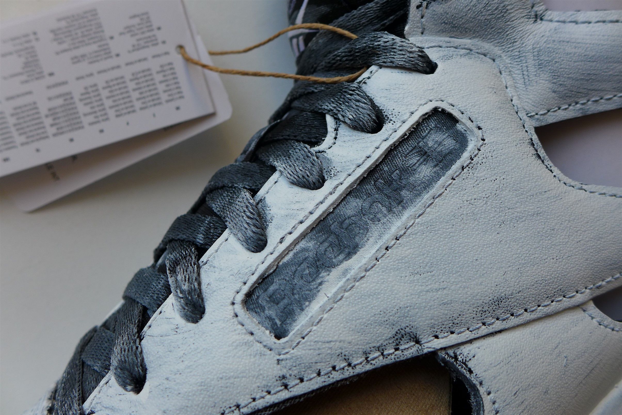 Maison Margiela × Reebok Margiela x Reebok Gladiator Sneakers - Hand Painted Leather Size US 10 / EU 43 - 11 Thumbnail