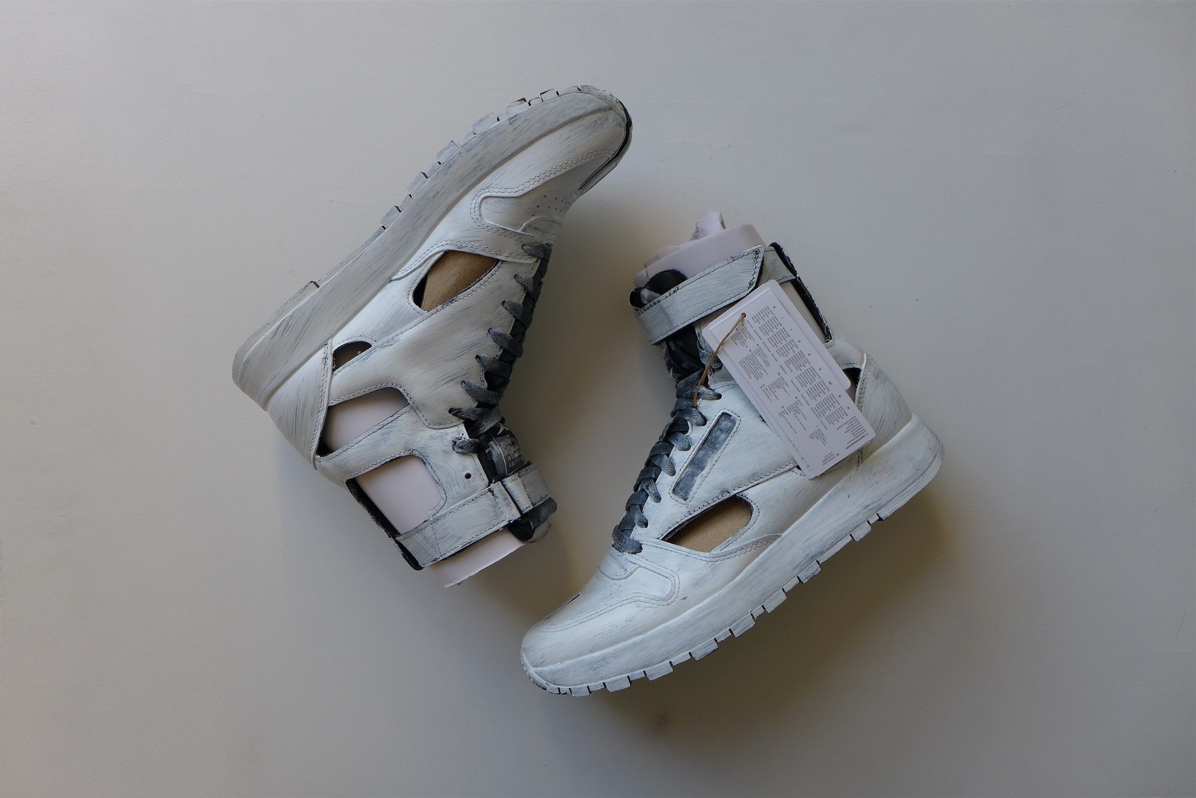 Maison Margiela × Reebok Margiela x Reebok Gladiator Sneakers - Hand Painted Leather Size US 10 / EU 43 - 8 Thumbnail