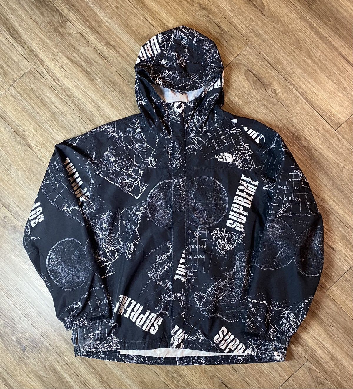 Supreme The North Face Vintage Supreme 2012 TNF Venture Jacket Box Logo Grailed