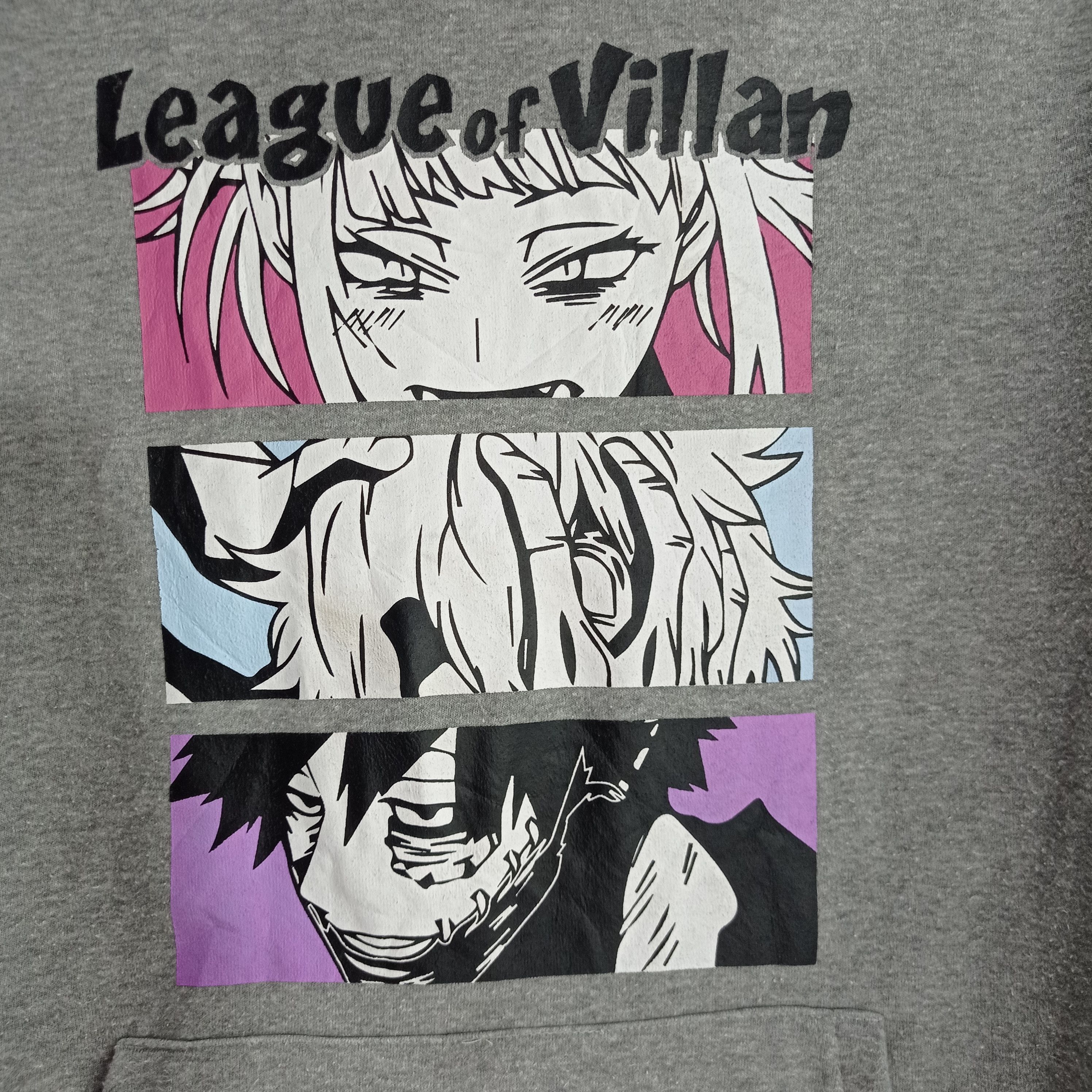 Anime × Japanese Brand League of Villan Hoodie Sweatshirts Size US M / EU 48-50 / 2 - 13 Thumbnail