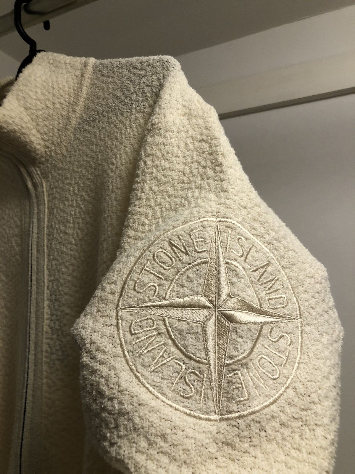 Stone Island Stone Island Zip Up Knit Sweater Embroidered Size US M / EU 48-50 / 2 - 2 Thumbnail