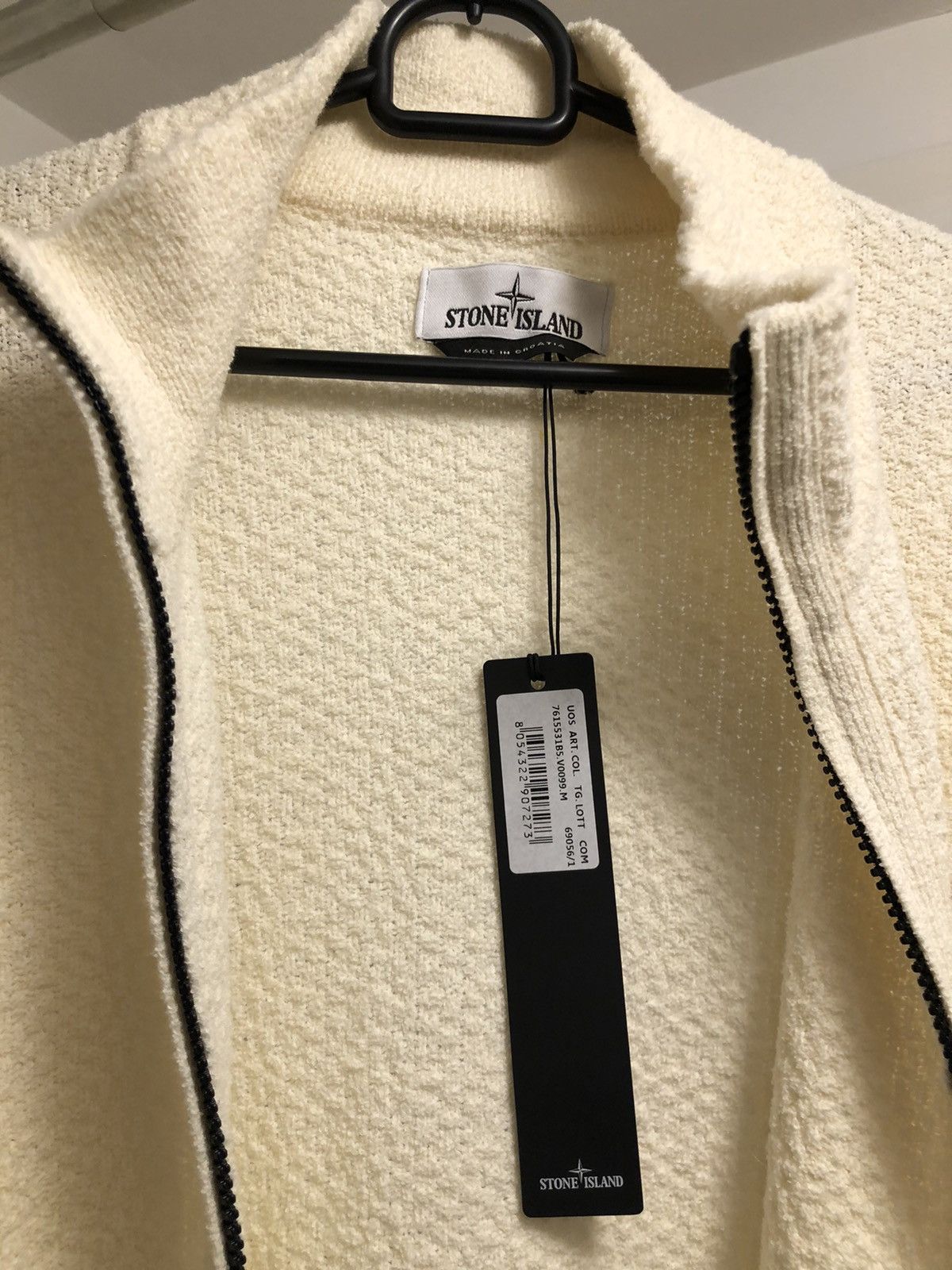 Stone Island Stone Island Zip Up Knit Sweater Embroidered Size US M / EU 48-50 / 2 - 3 Thumbnail