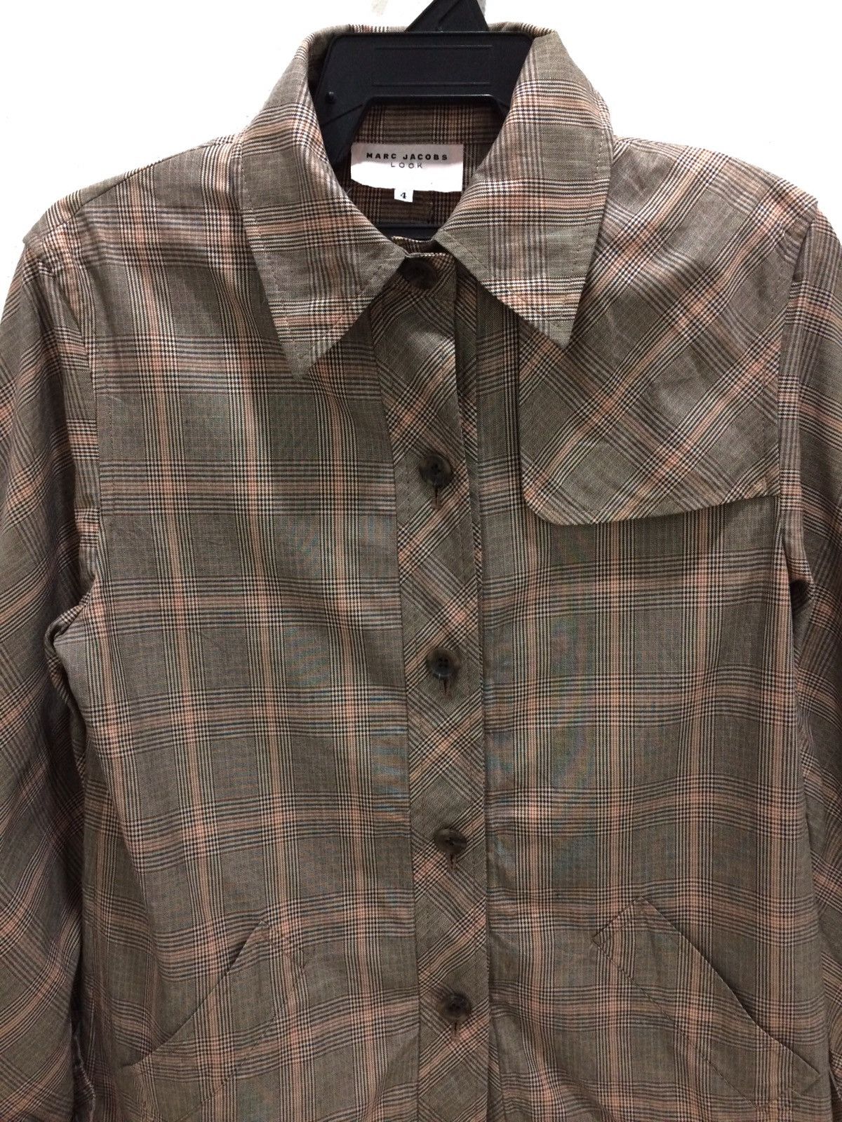 Marc Jacobs Marc Jacobs Checkered Plaid Tartan Parkas Size US S / EU 44-46 / 1 - 2 Thumbnail