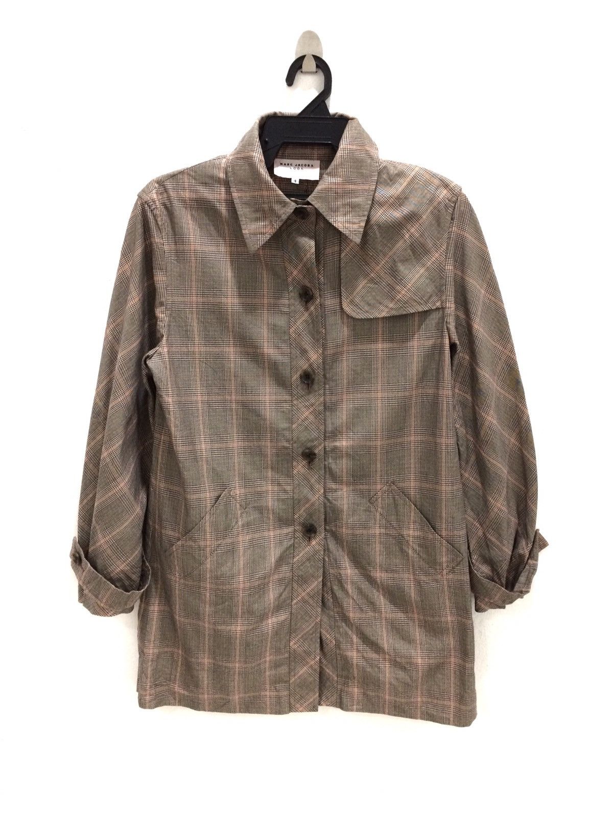 Marc Jacobs Marc Jacobs Checkered Plaid Tartan Parkas Size US S / EU 44-46 / 1 - 1 Thumbnail