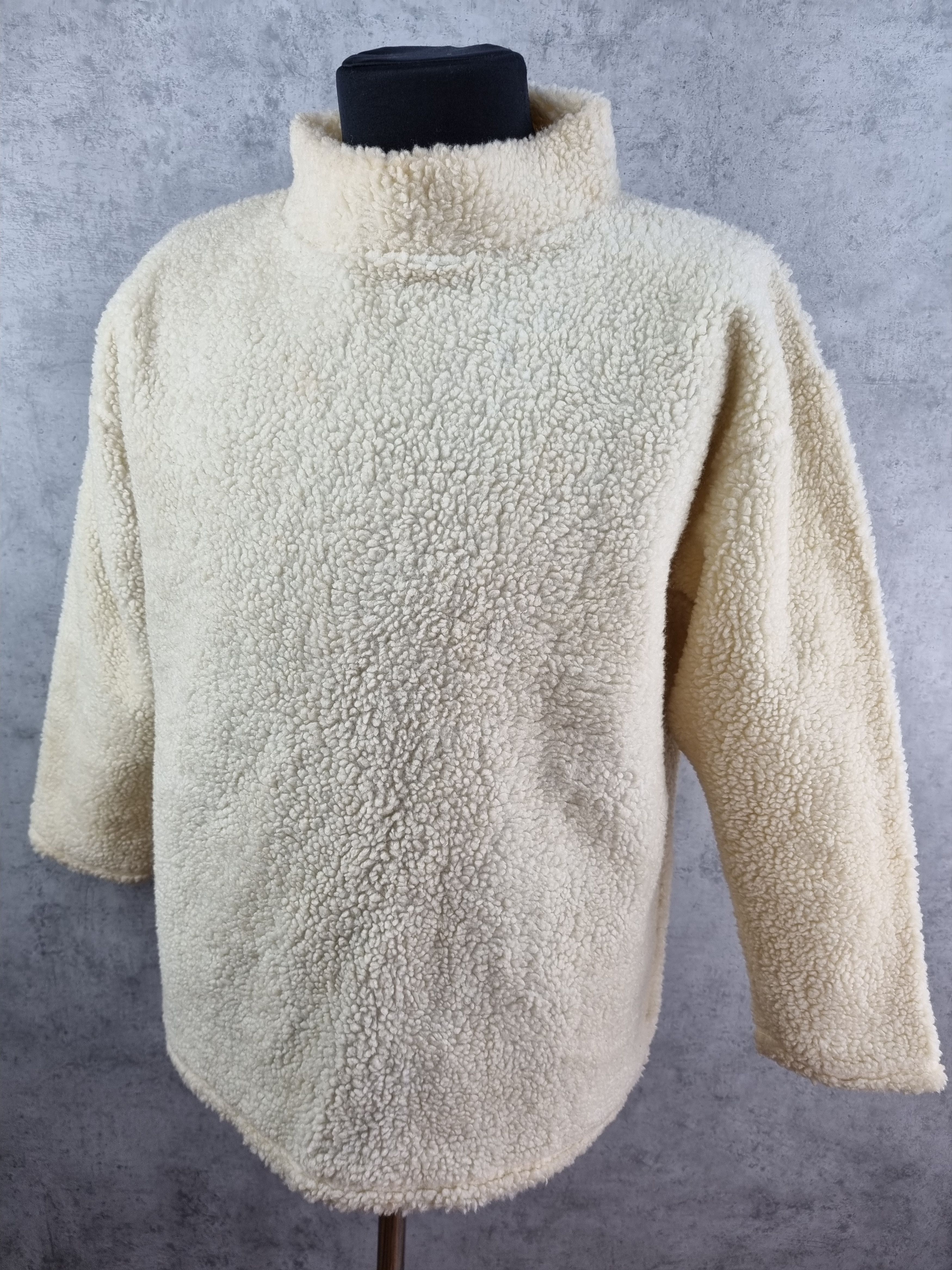 Japanese Brand Sherpa Vintage Deep Pile Fleece Sweatshirt PATAGONIA Style Size US M / EU 48-50 / 2 - 2 Thumbnail
