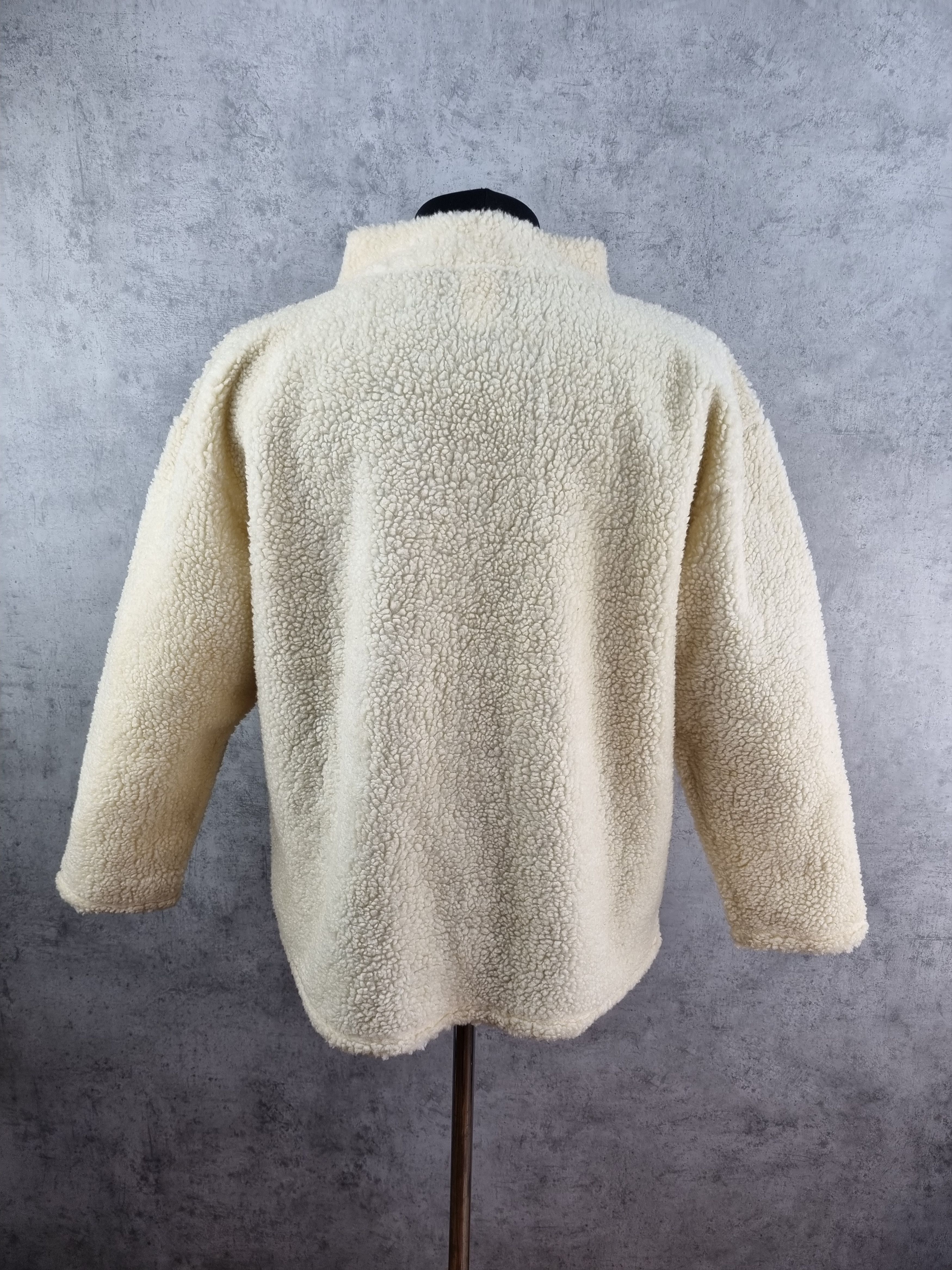 Japanese Brand Sherpa Vintage Deep Pile Fleece Sweatshirt PATAGONIA Style Size US M / EU 48-50 / 2 - 6 Thumbnail