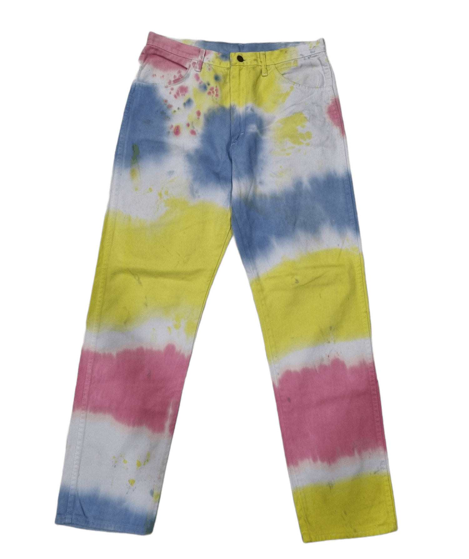 Vintage Rustler Tie Die Jeans Size US 36 / EU 52 - 1 Thumbnail