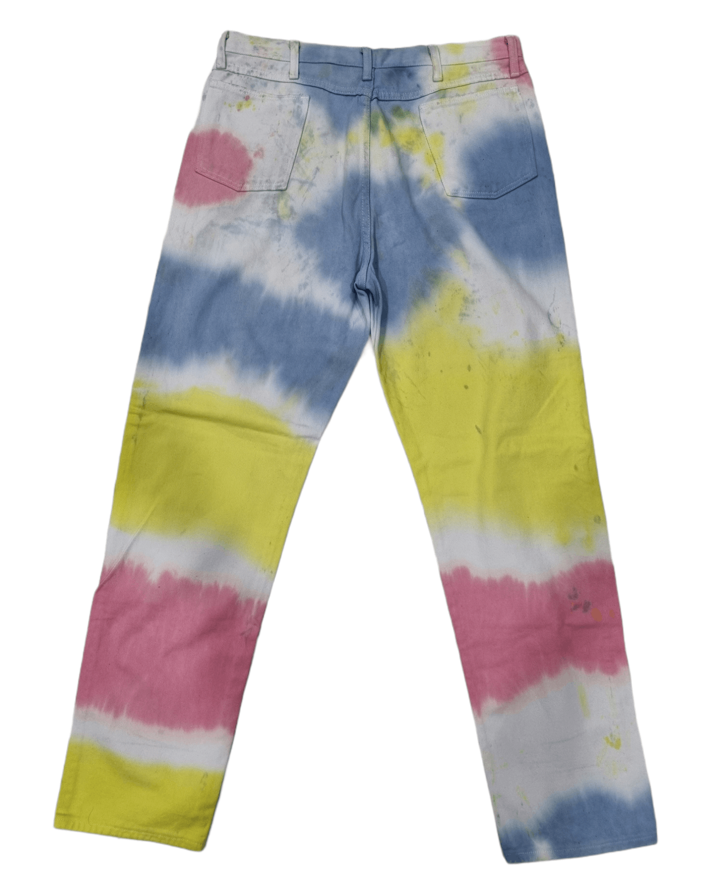 Vintage Rustler Tie Die Jeans Size US 36 / EU 52 - 2 Thumbnail