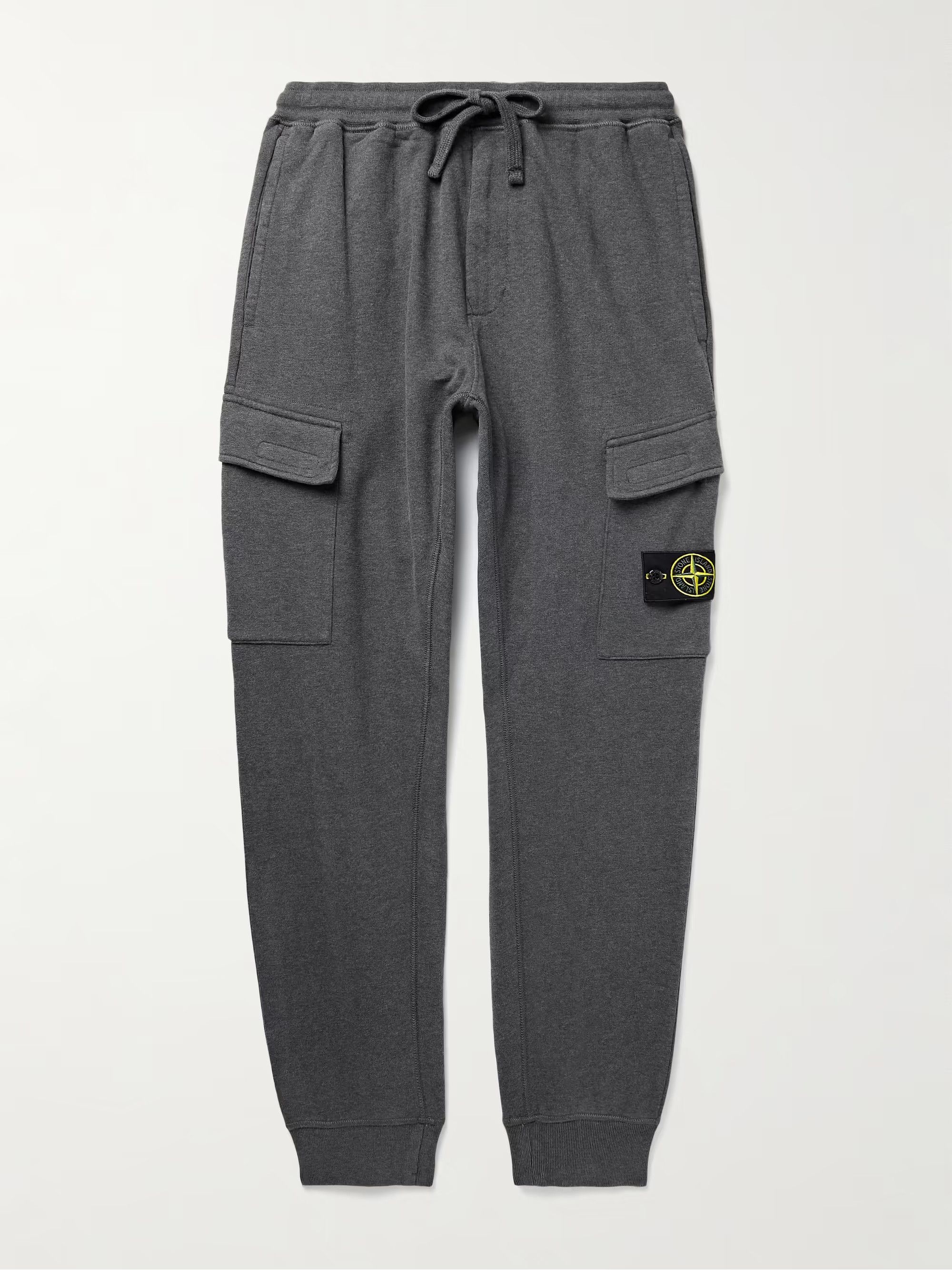 Stone Island Stone Island Cargo Sweatpants - Grey Loopback Cotton Jersey Size US 36 / EU 52 - 1 Thumbnail