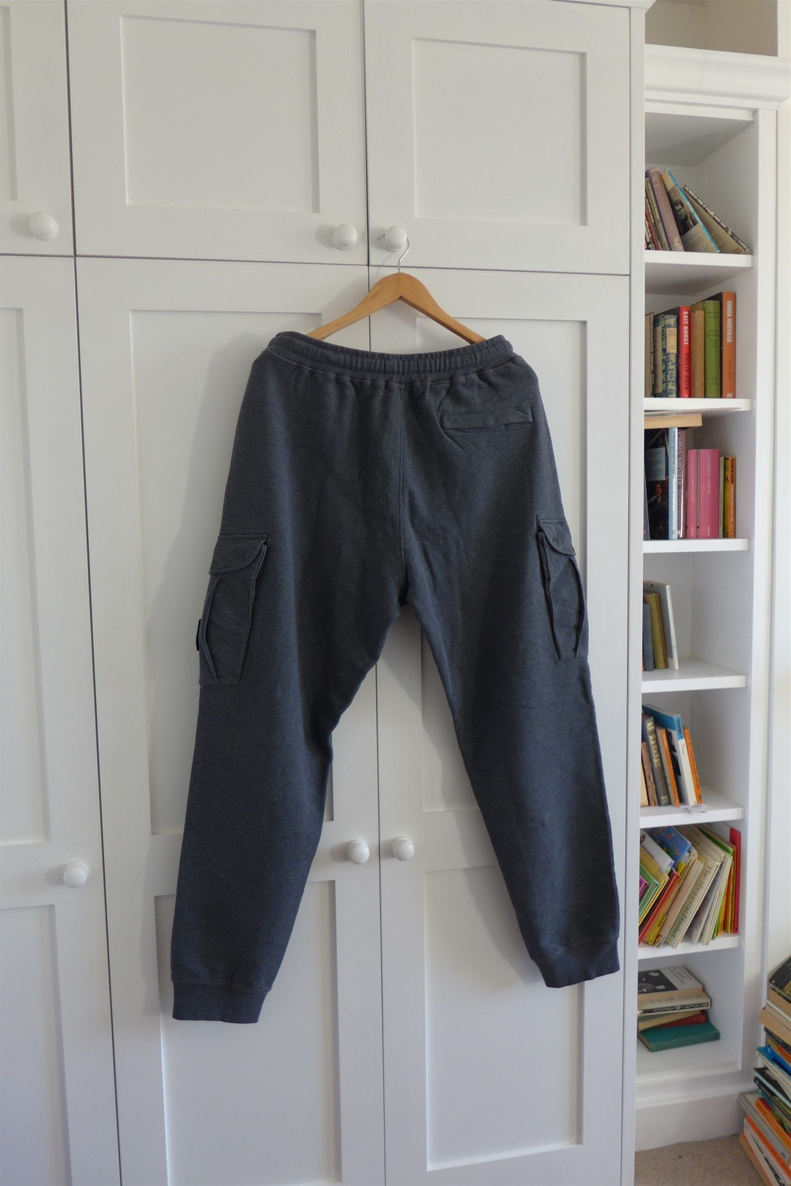 Stone Island Stone Island Cargo Sweatpants - Grey Loopback Cotton Jersey Size US 36 / EU 52 - 5 Thumbnail