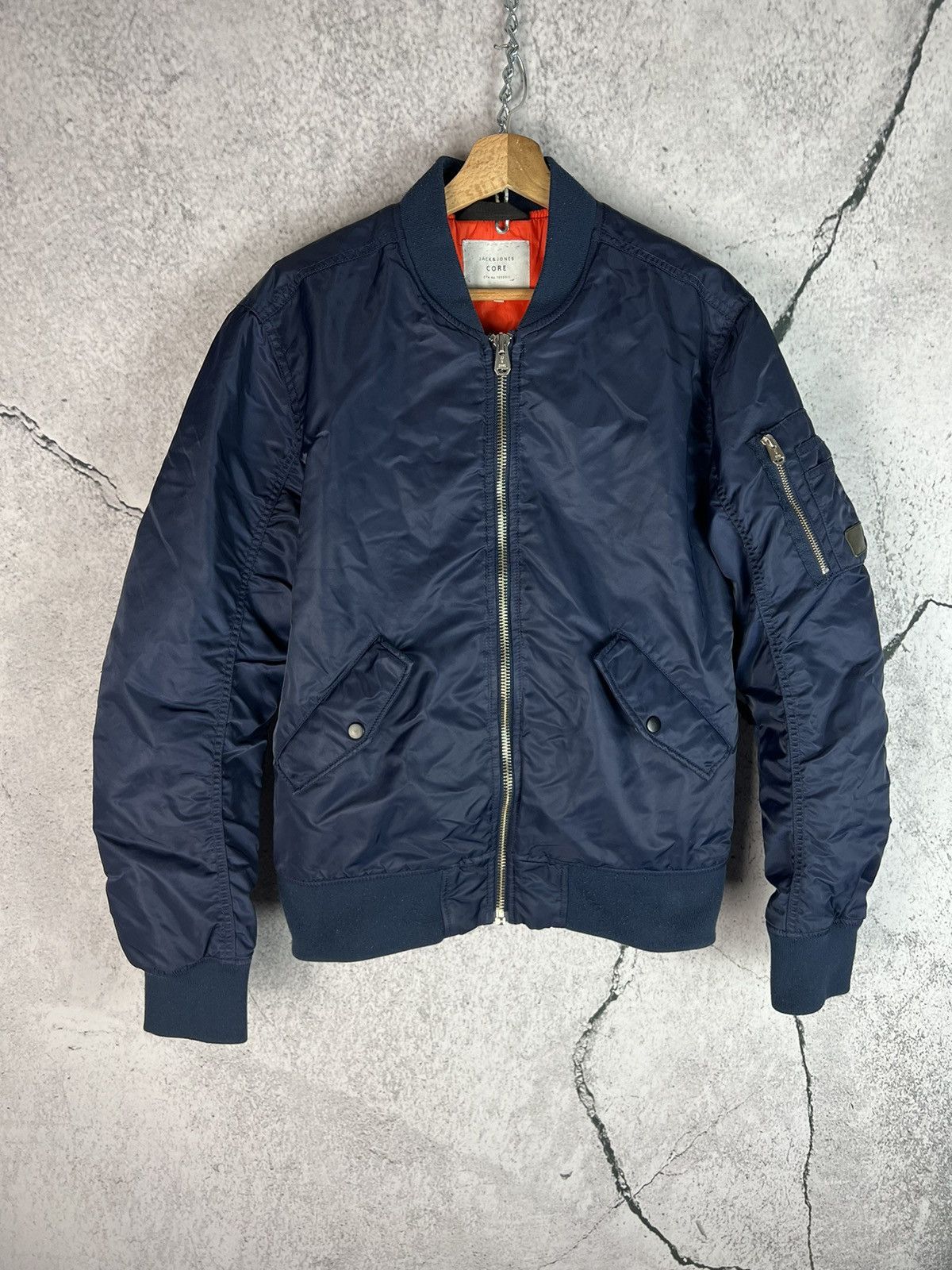 Vintage Vintage Bomber jacket MA-1 like alpha industries | Grailed