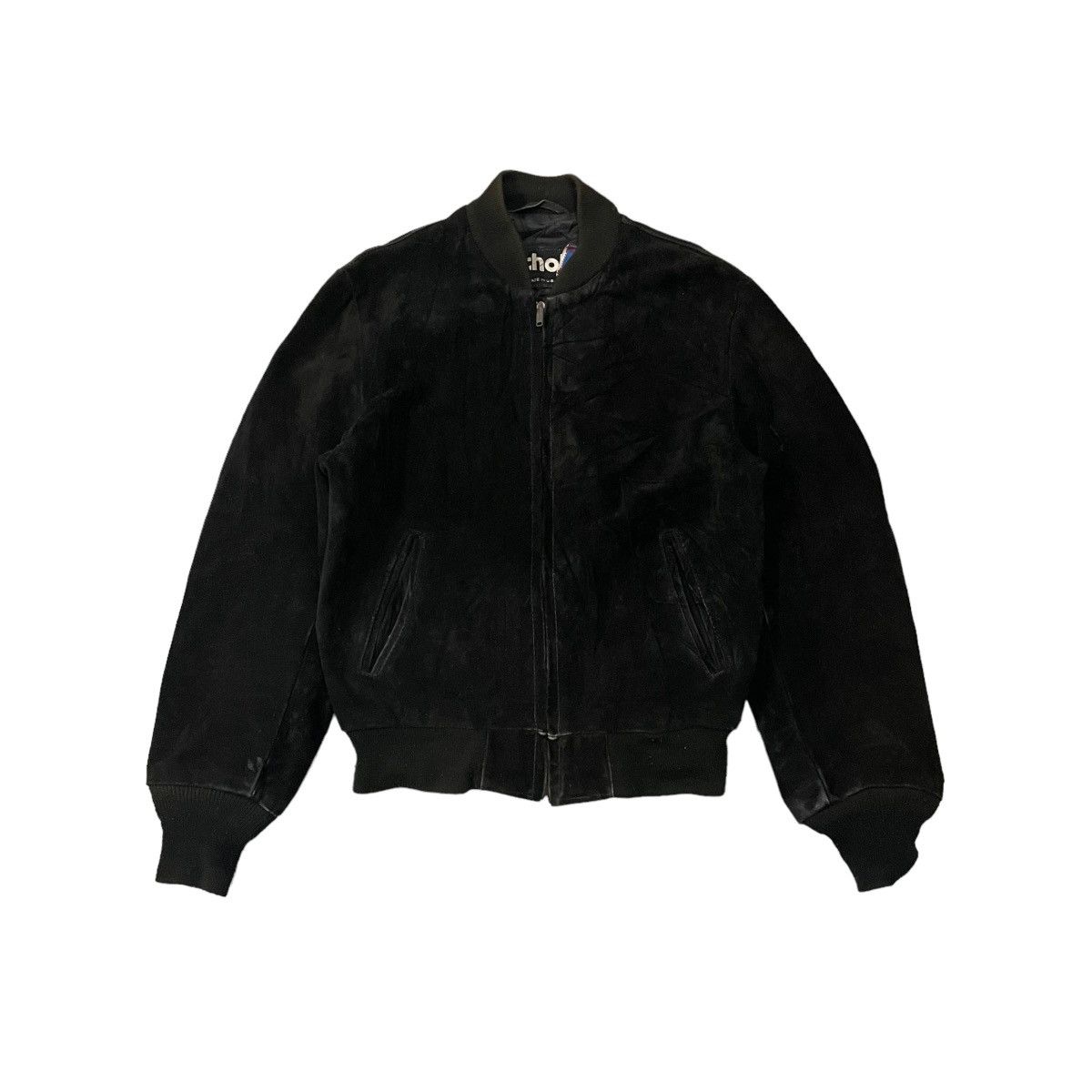 Vintage Schott N.Y.C Suede Leather Bomber Jacket