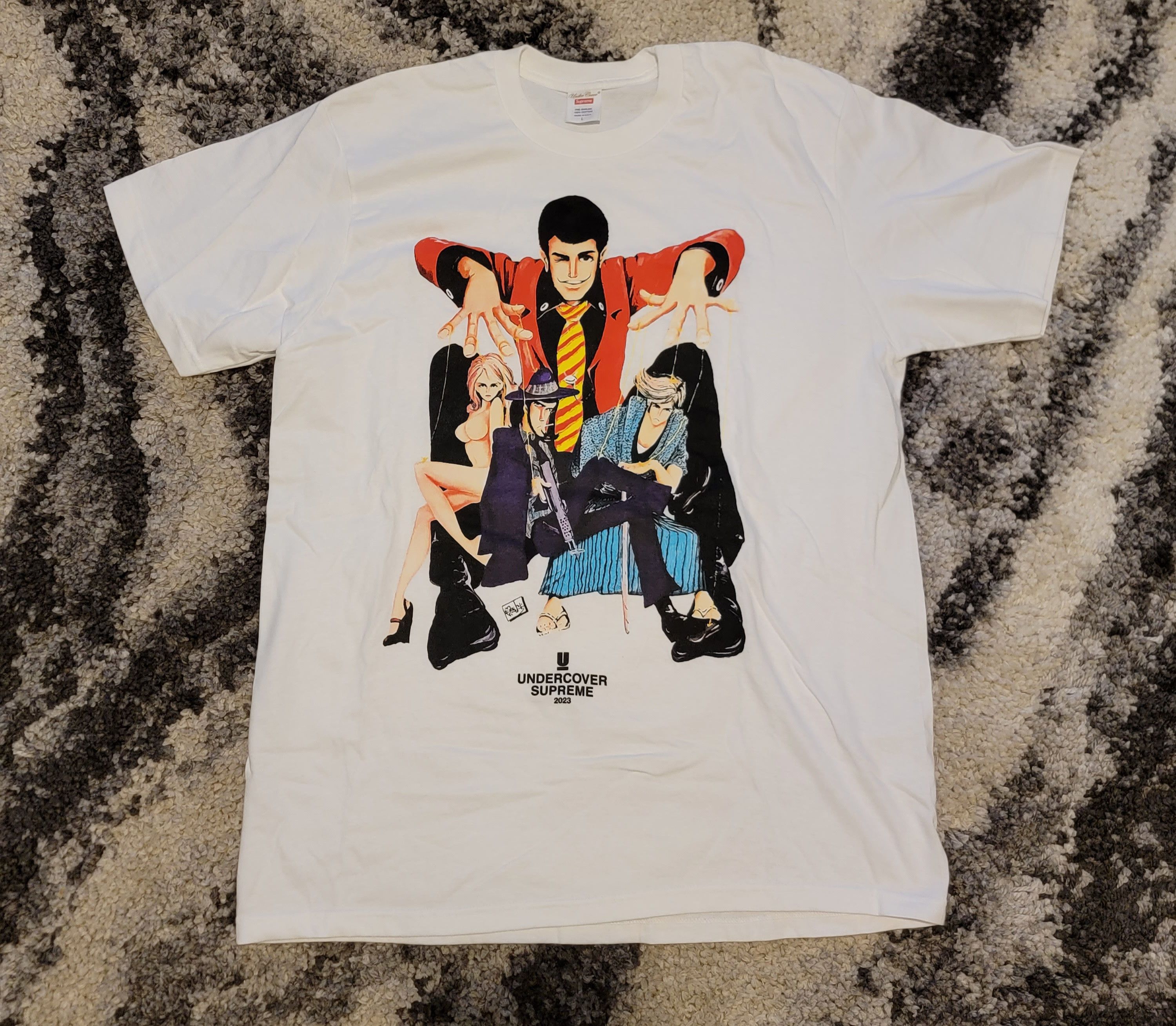 Streetwear × Supreme × Undercover Supreme Undercover Lupin Tee 