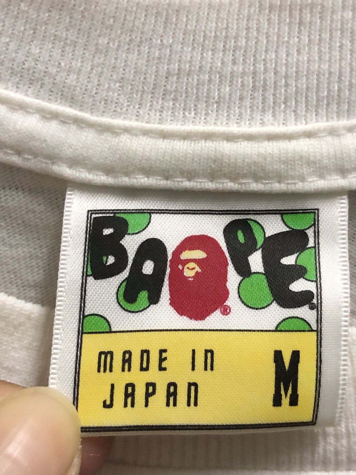 Bape Baby Milo Alphabet Tee Size US M / EU 48-50 / 2 - 5 Thumbnail