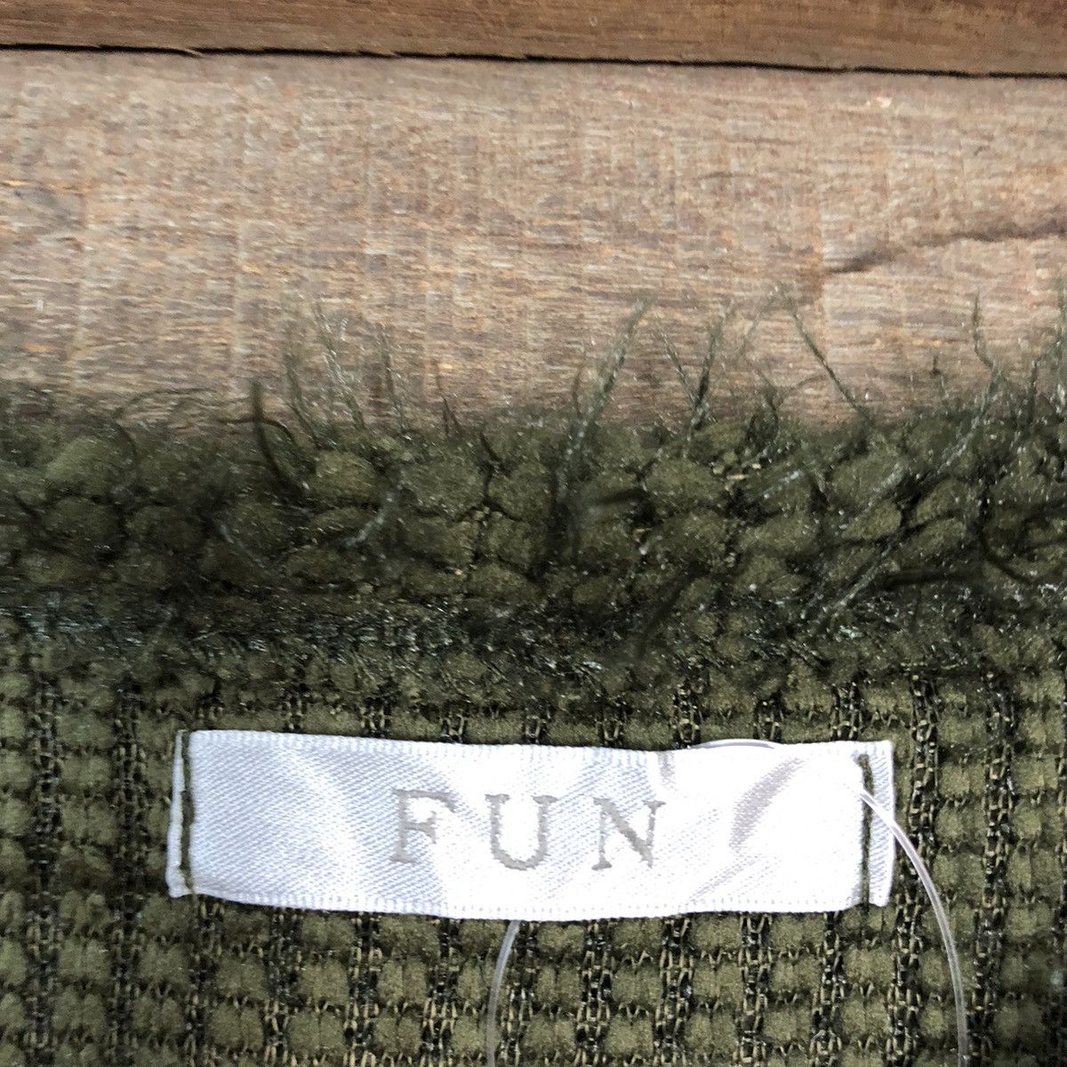 Homespun Knitwear DL Fun Green Mohair Shag Shaggy Knitwear #B642 Size S / US 4 / IT 40 - 10 Thumbnail