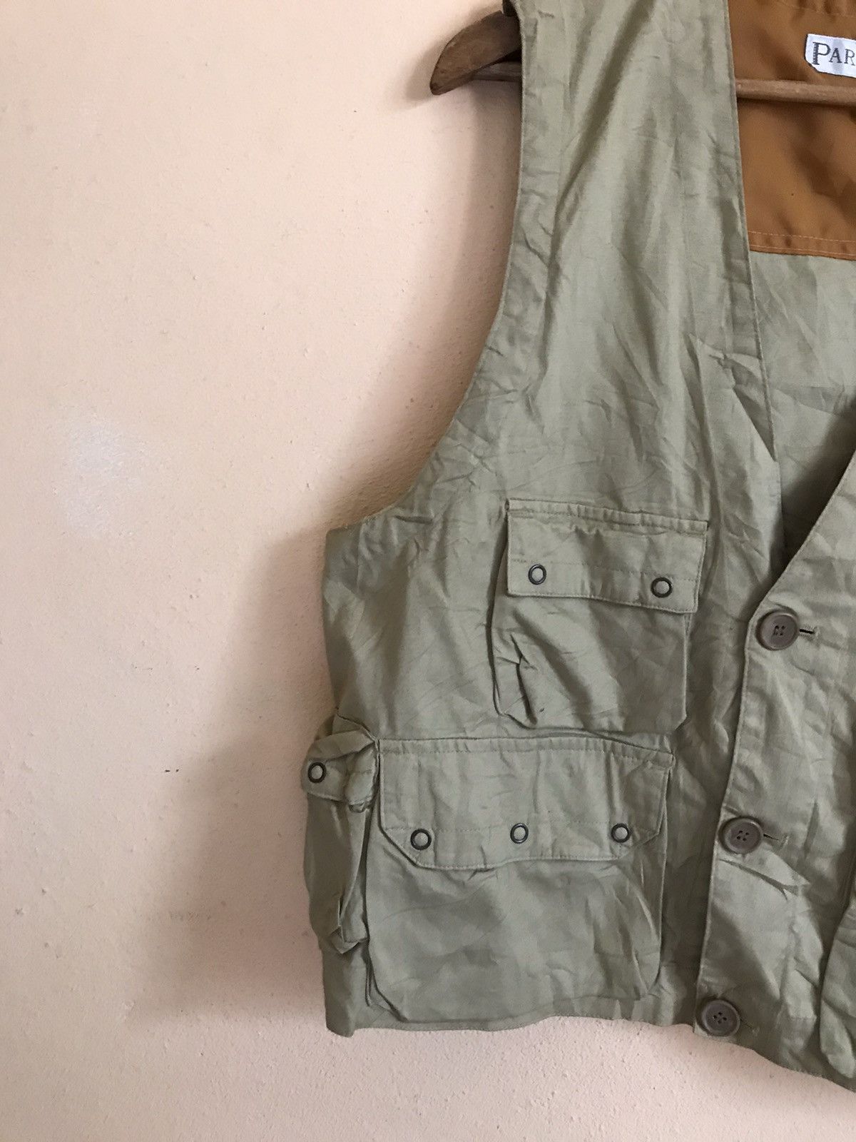 Japanese Brand PARACHUTING TACTICAL VEST JACKET Size US M / EU 48-50 / 2 - 6 Thumbnail