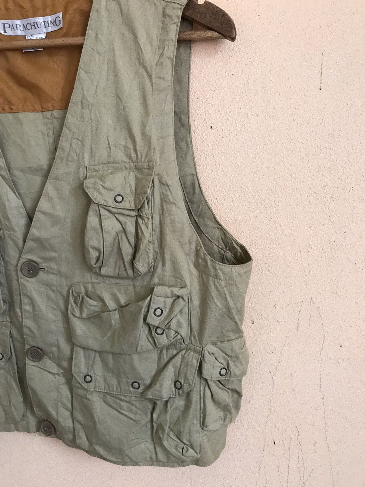 Japanese Brand PARACHUTING TACTICAL VEST JACKET Size US M / EU 48-50 / 2 - 7 Thumbnail