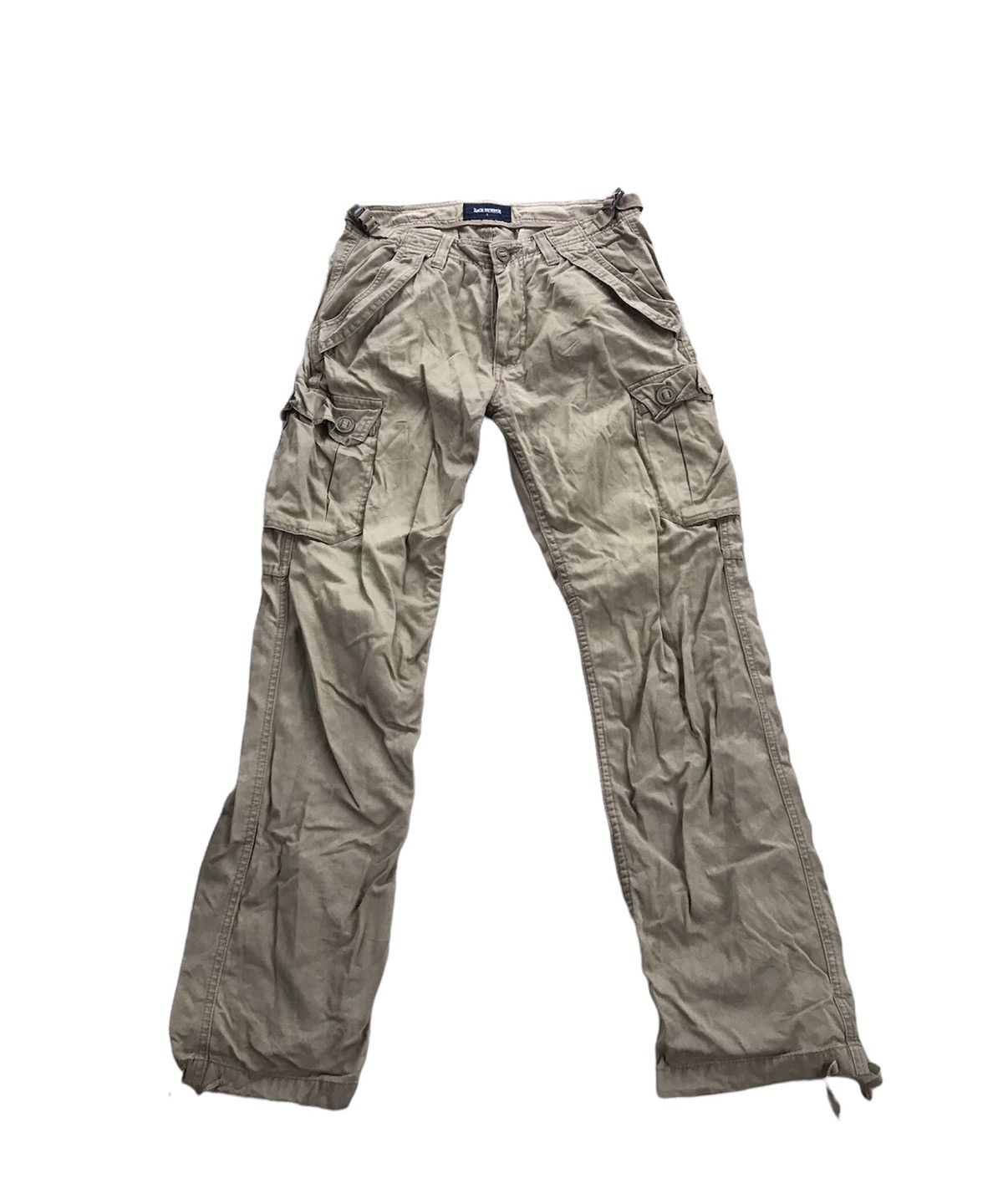 RARE BACK NUMBERS CARGO PANTS MULTI POCKET