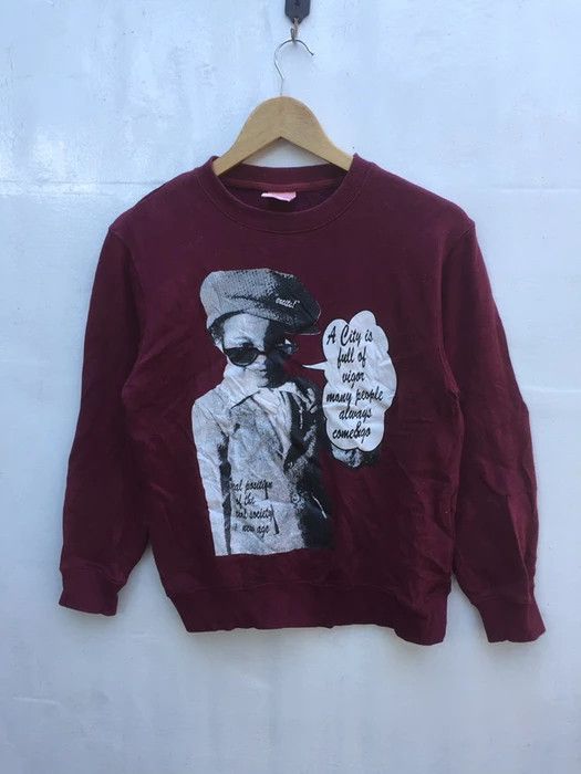 Sex Skateboards URGENT SALE!! VINTAGE CREWNECK DESIGN STUSSY Size US M / EU 48-50 / 2 - 1 Thumbnail