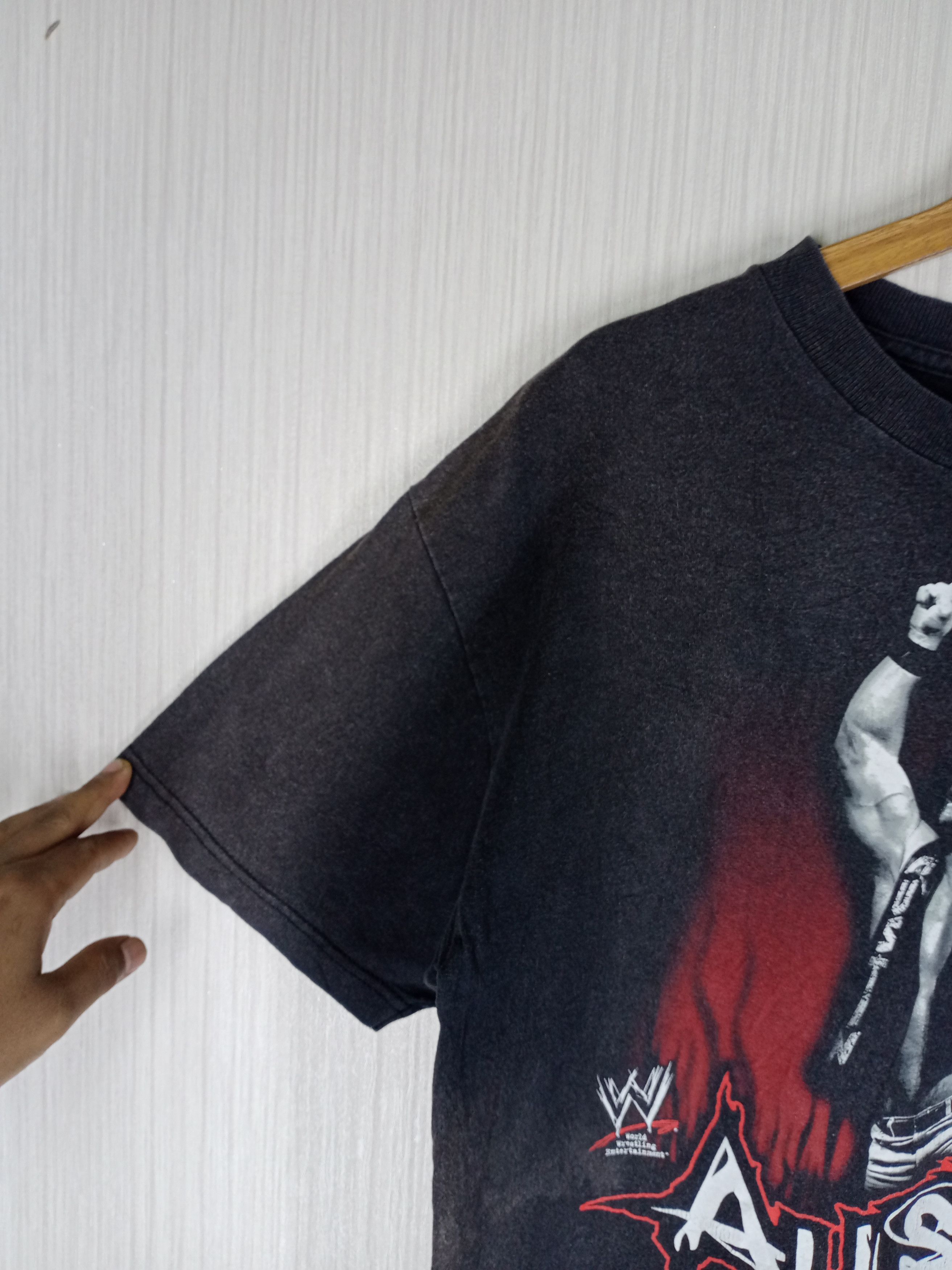 WWE Vintage Stone Cold Steve Austin Distressed Tshirt Size US L / EU 52-54 / 3 - 7 Thumbnail
