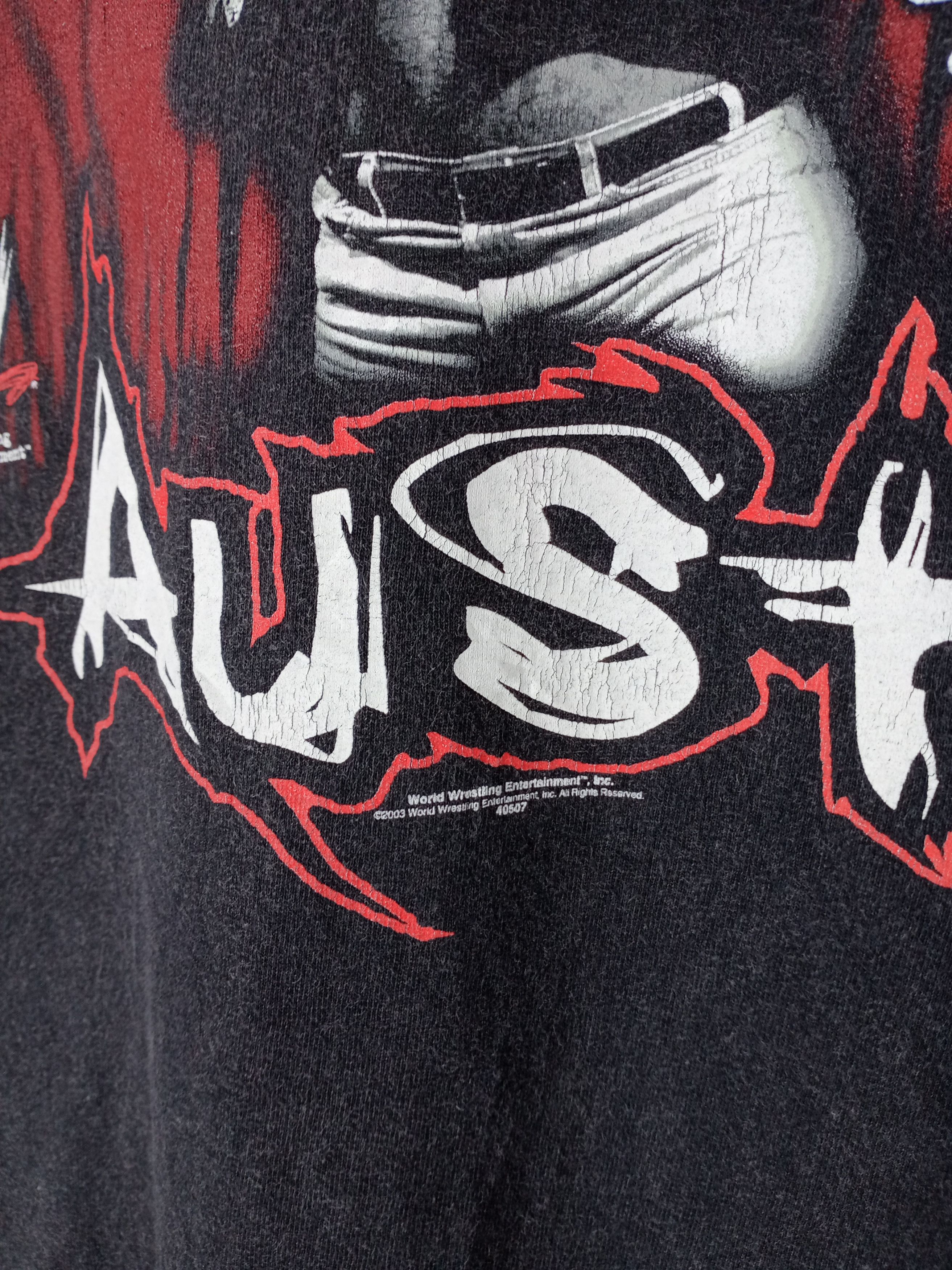 WWE Vintage Stone Cold Steve Austin Distressed Tshirt Size US L / EU 52-54 / 3 - 4 Thumbnail