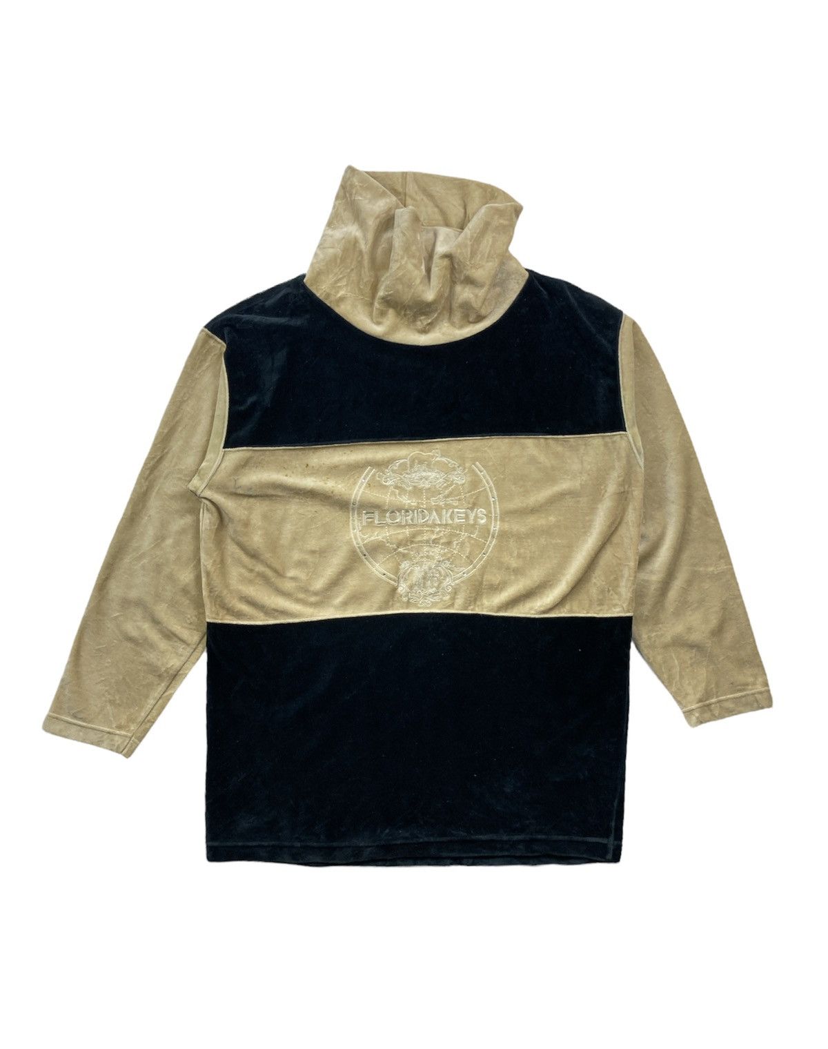 Japanese Brand × Vintage Vintage Florida Keys Tutrle Neck Sweatshirt Logo Spell Size US M / EU 48-50 / 2 - 1 Thumbnail