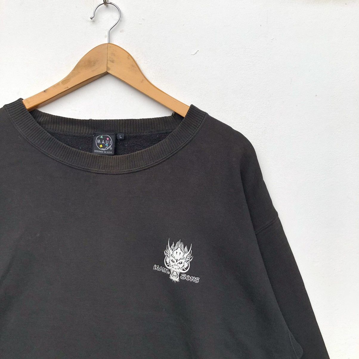Maui and Sons × Vintage Vintage Maui And Sons Crewneck Sweatshirt Printed Size US L / EU 52-54 / 3 - 6 Thumbnail
