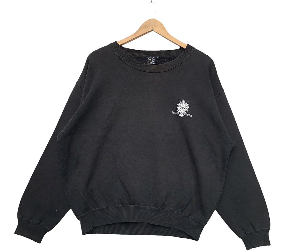 Maui and Sons × Vintage Vintage Maui And Sons Crewneck Sweatshirt Printed Size US L / EU 52-54 / 3 - 2 Thumbnail