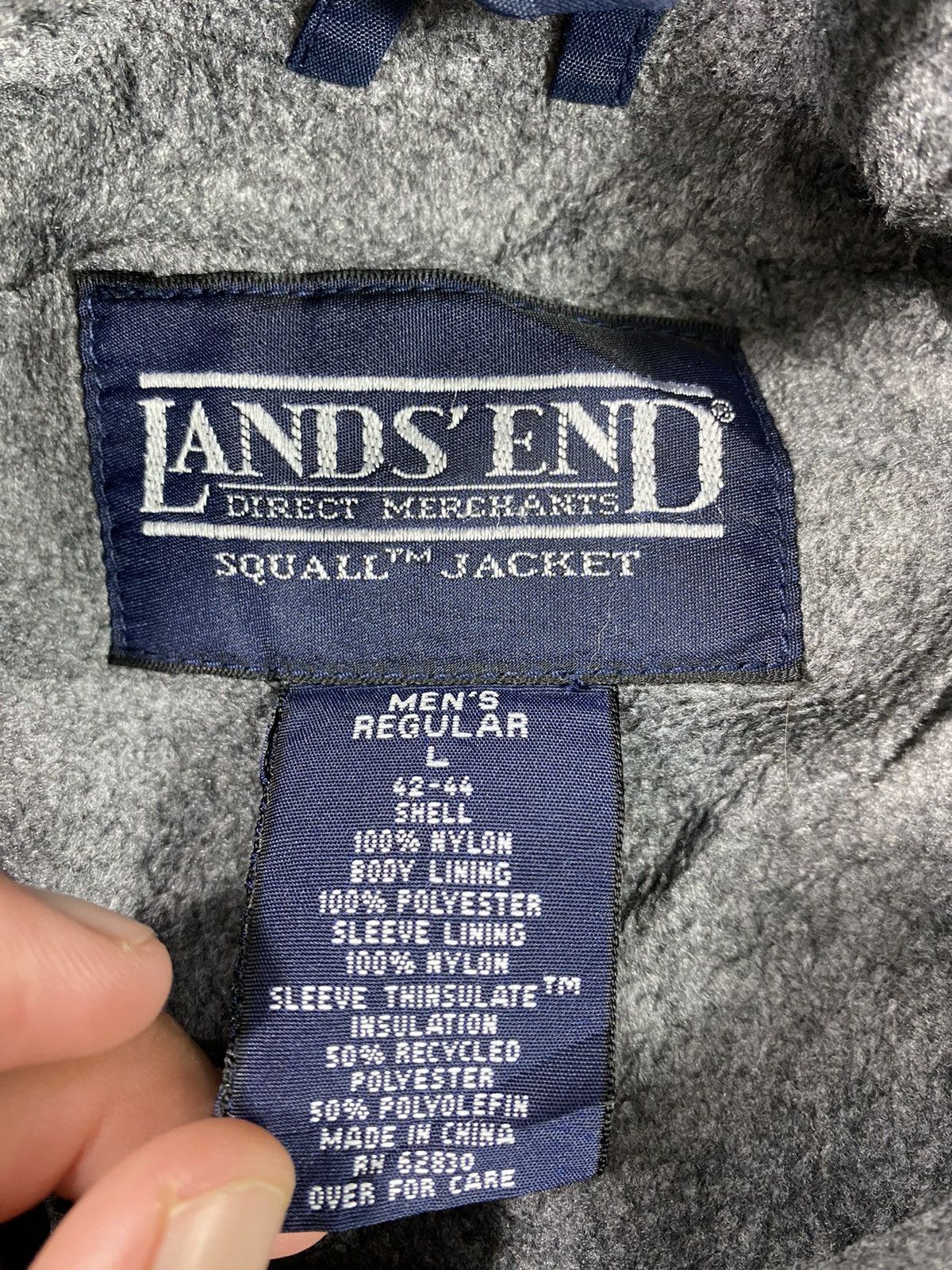 Goretex × Polartec × Vintage Vintage Lands End Japanese Brand Goretex Polartec Jacket L Size US L / EU 52-54 / 3 - 8 Thumbnail
