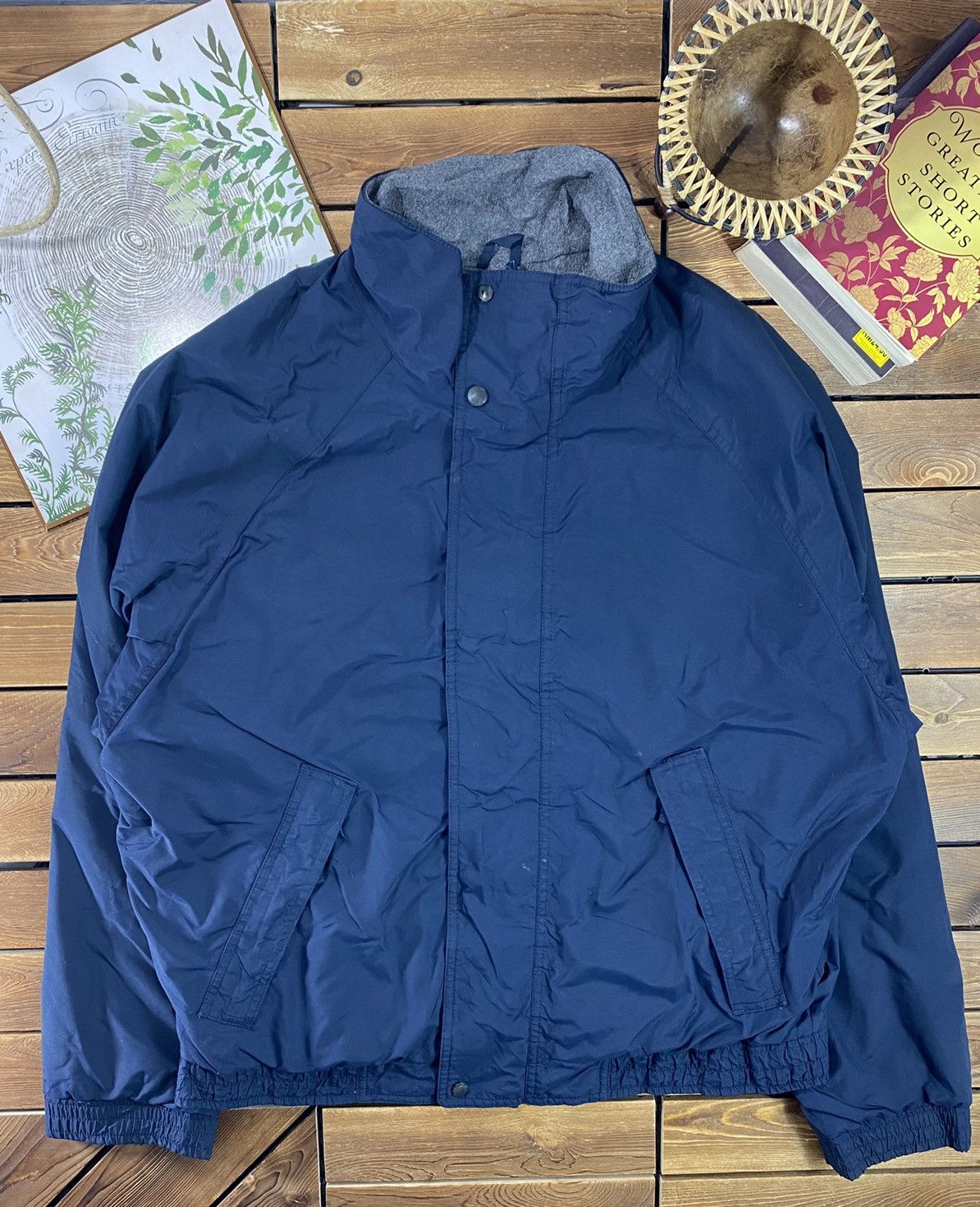 Goretex × Polartec × Vintage Vintage Lands End Japanese Brand Goretex Polartec Jacket L Size US L / EU 52-54 / 3 - 2 Thumbnail
